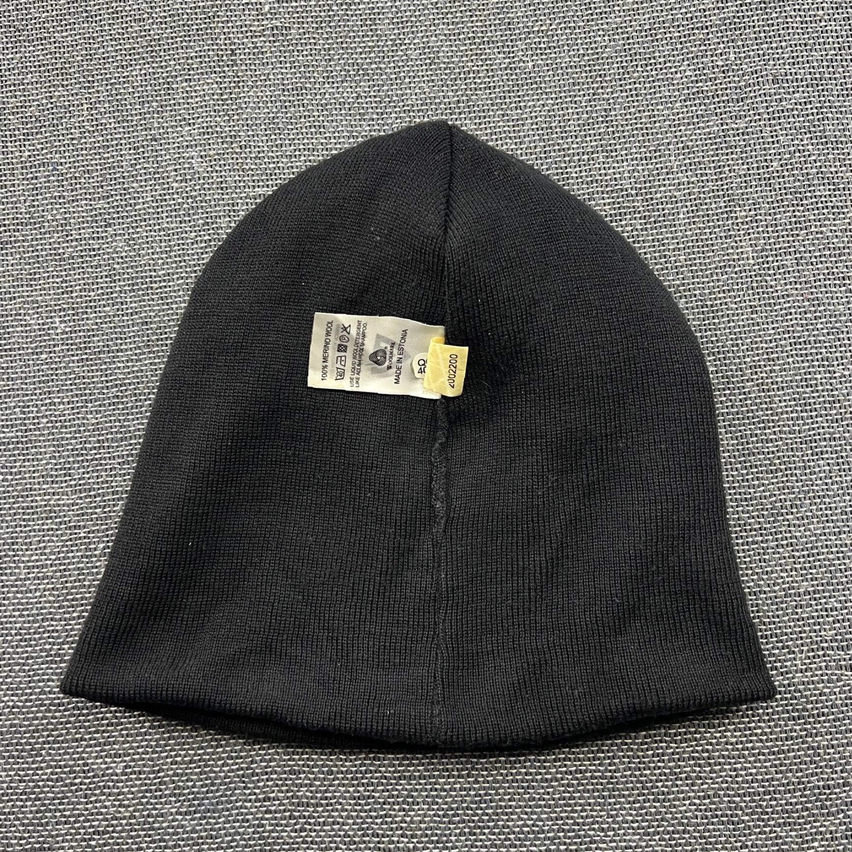Vintage ACLIMA Beanie Hat One Size 100% Merino Wool Black Thermal Unisex Adults Knit Beanie Lined Shipped from Europe Ladies? Size ONE SIZE - 5 Thumbnail