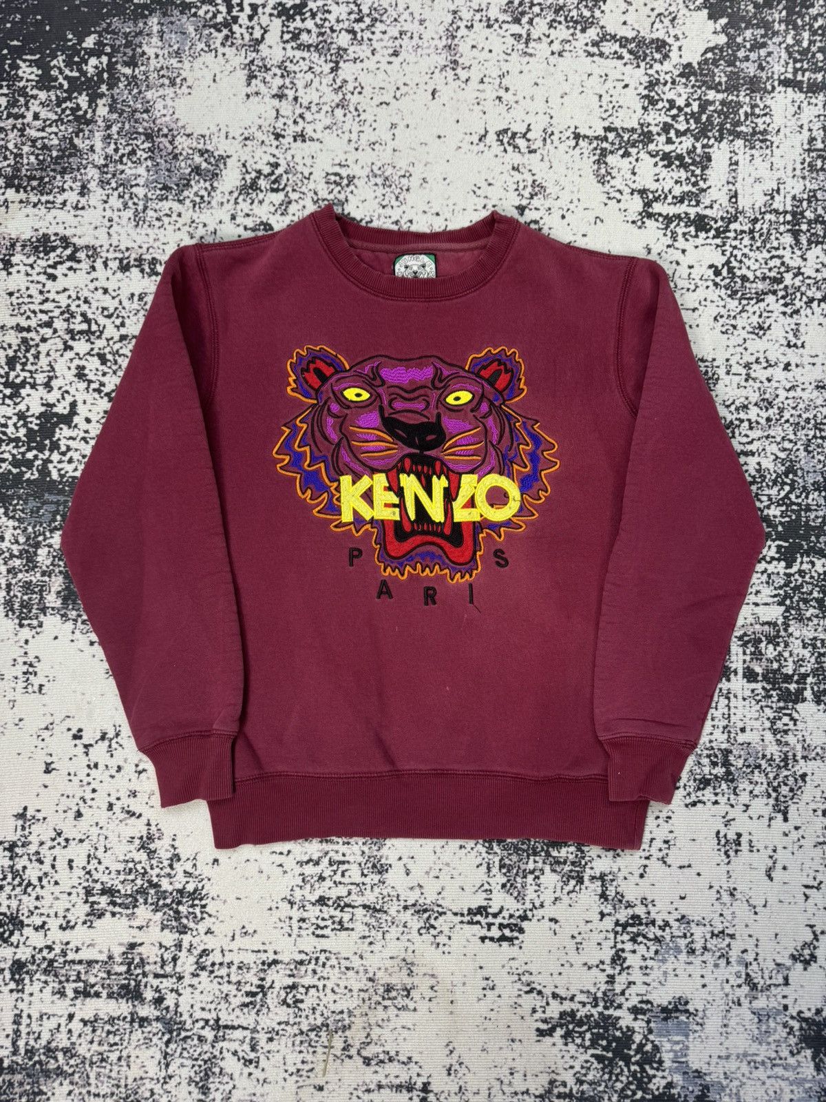 Designer × Kenzo Kenzo Crewneck Sweatshirt Tiger purple Size US S / EU 44-46 / 1 - 1 Thumbnail