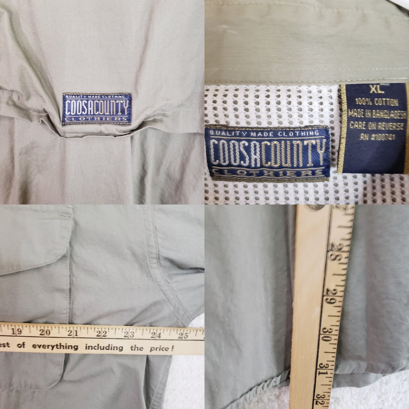 Vintage VINTAGE Coosa County? Size US XL / EU 56 / 4 - 9 Thumbnail