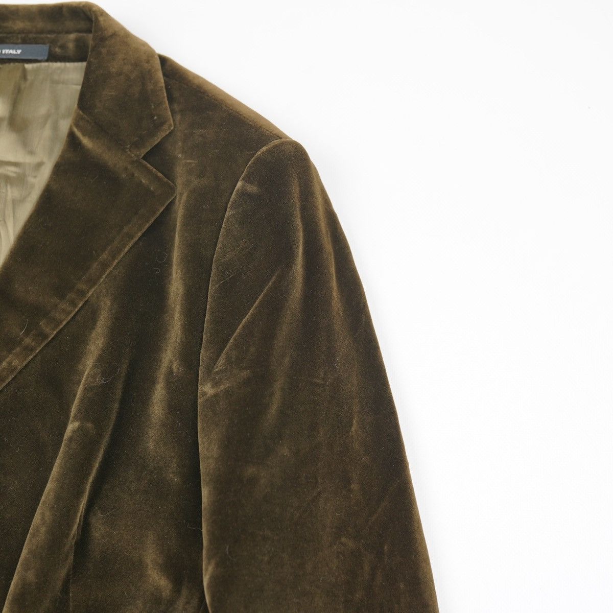 Tagliatore Tagliatore Velour Tuxedo Dark Green Coat Velvet Jacket Size M / US 6-8 / IT 42-44 - 9 Thumbnail