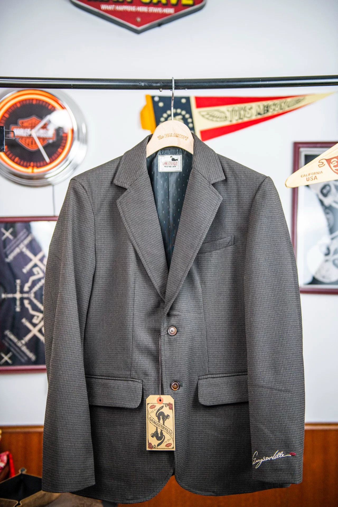 Other GANGSTERVILLE Houndstooth Blazer Size US M / EU 48-50 / 2 - 1 Thumbnail