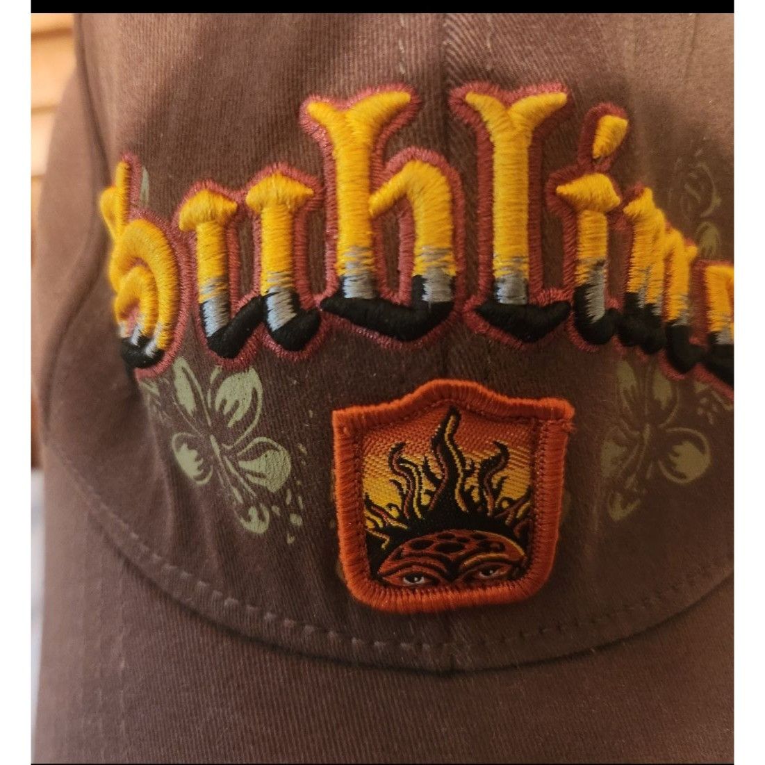 Vintage Sublime LBC Brown Bio-Domes Baseball Hat Vtg 98% Cotton 2% Size ONE SIZE - 2 Thumbnail