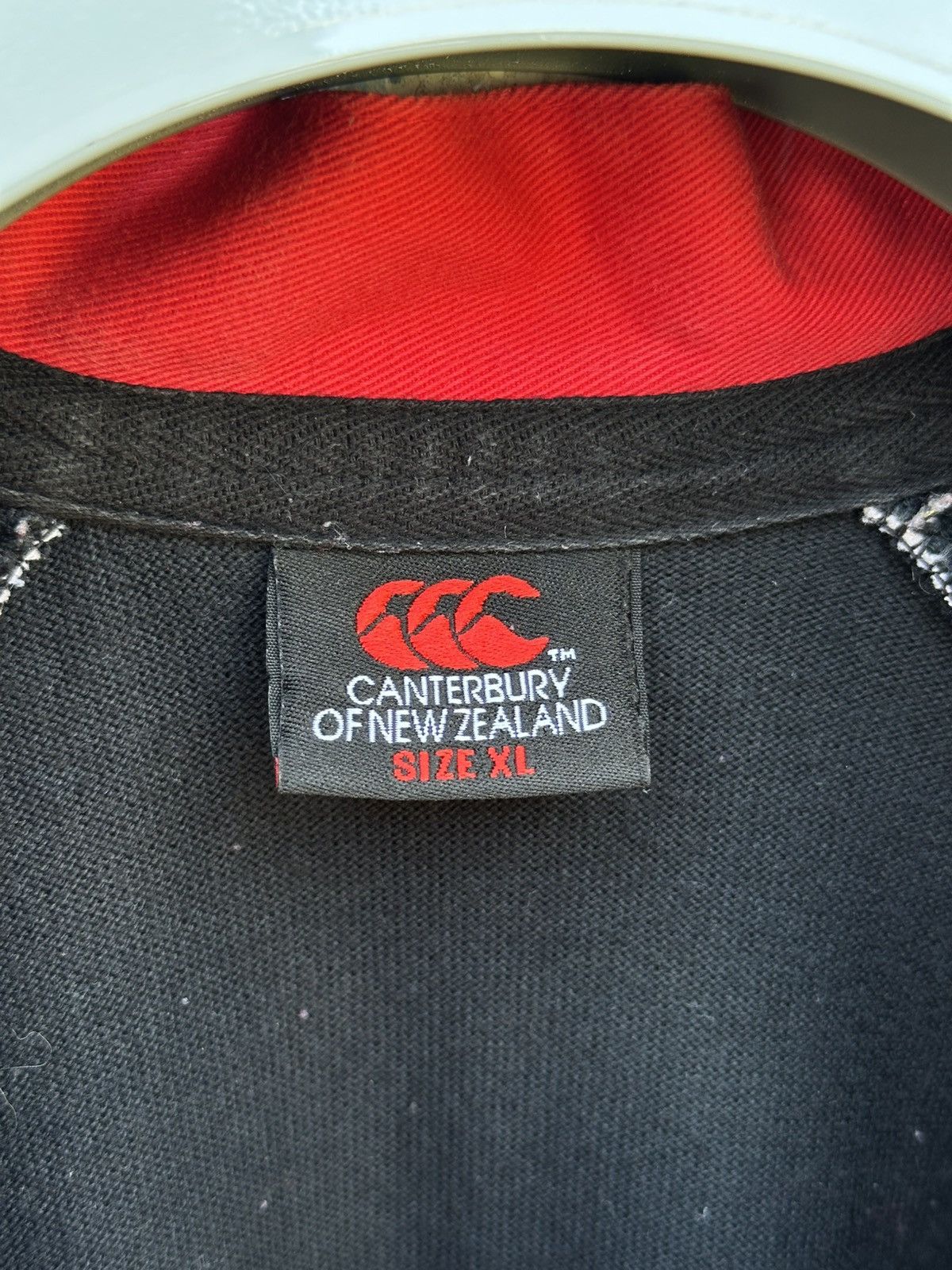 Canterbury of New Zealand × Vintage VTG Ulster Rugby Shirt Canterbury New Zealand Union Jersey Size US XL / EU 56 / 4 - 3 Thumbnail