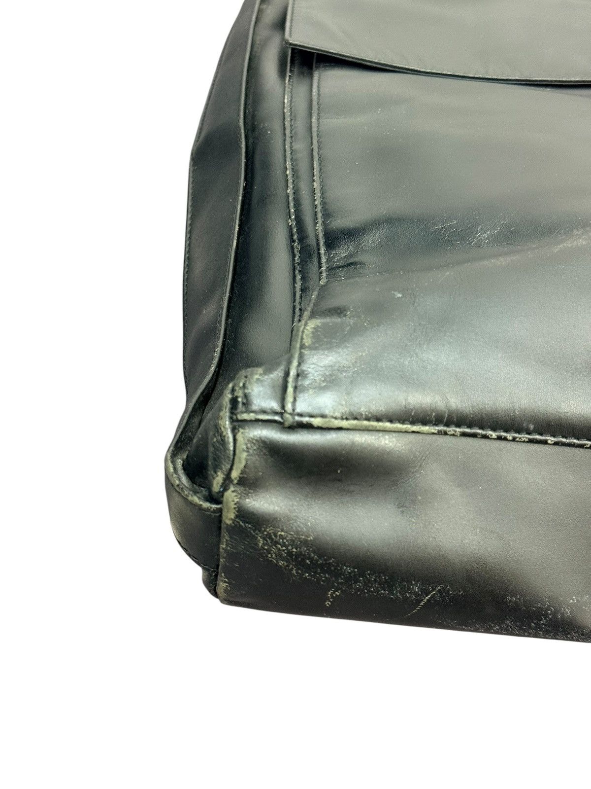 Jean Paul Gaultier Full Leather JPG Tote Bag prada julius dior homme lgb 1🟩4 Size ONE SIZE - 13 Thumbnail