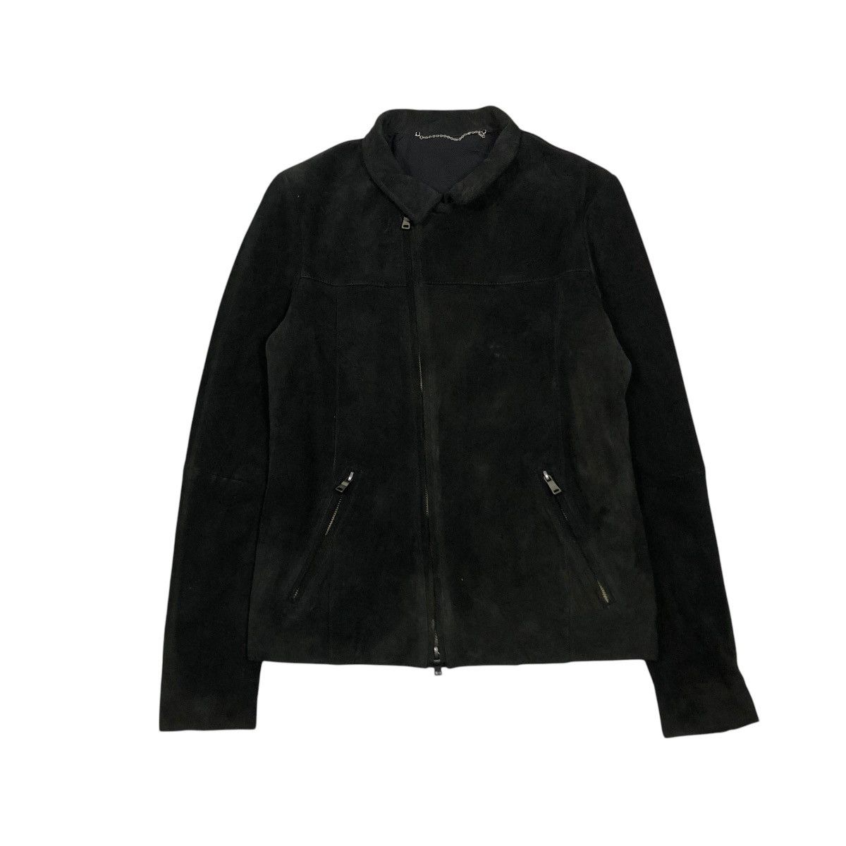 Hysteric Glamour 🔥VINTAGE BIKER LEATHER JACKET 5351 POUR LES HOMMES Size US M / EU 48-50 / 2 - 1 Thumbnail