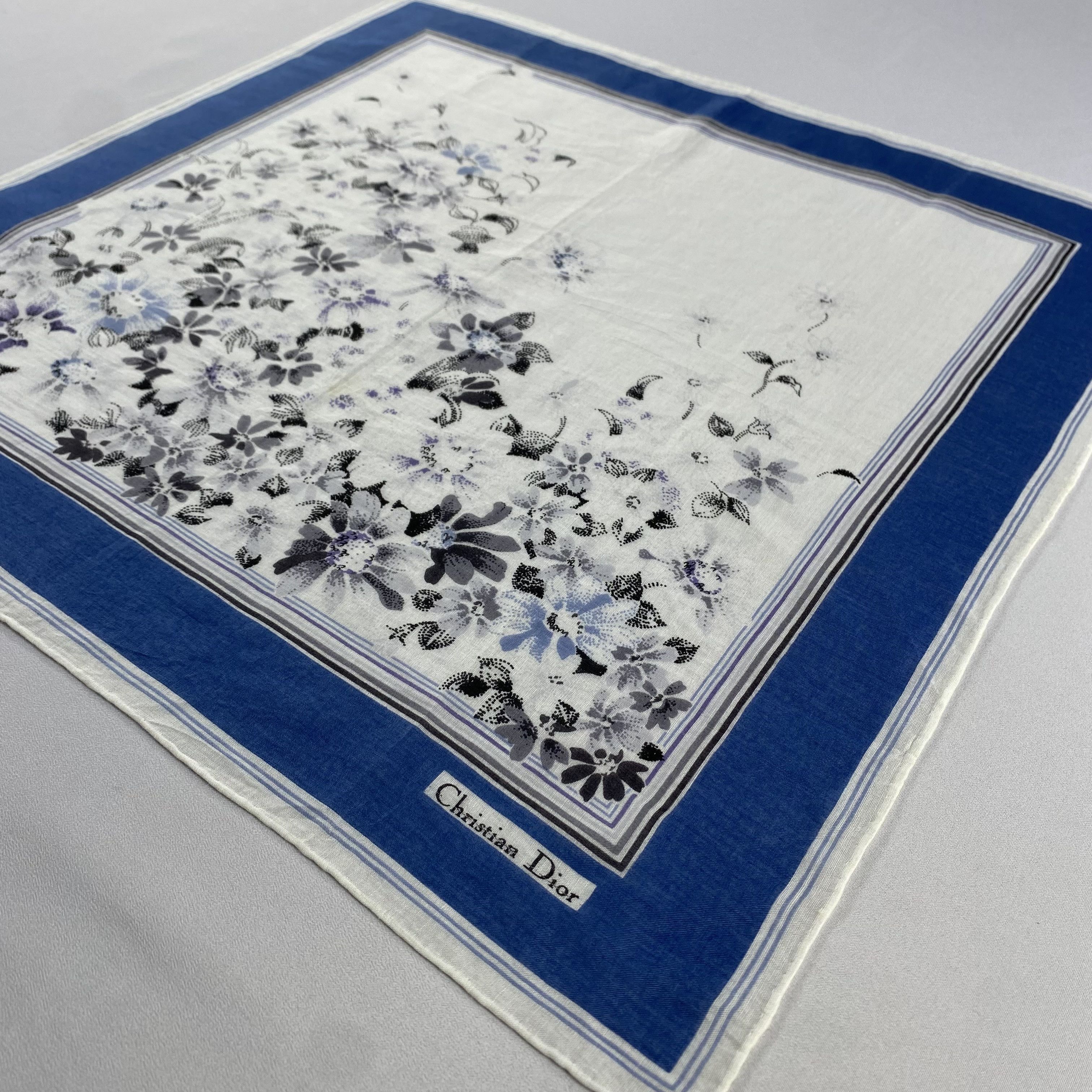 Vintage Christian Dior Monsieur Handkerchief / Neckerchief-P1209 Size ONE SIZE - 2 Thumbnail