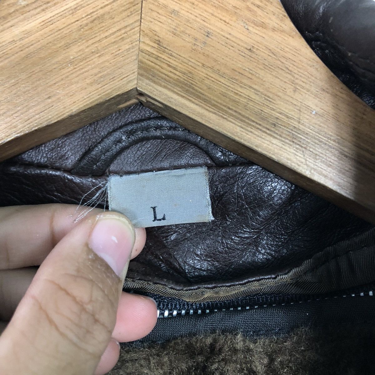 Japanese Brand 📌Vintage Leather Jacket Intermezzo Blanket Issey Miyake Size US L / EU 52-54 / 3 - 22 Thumbnail