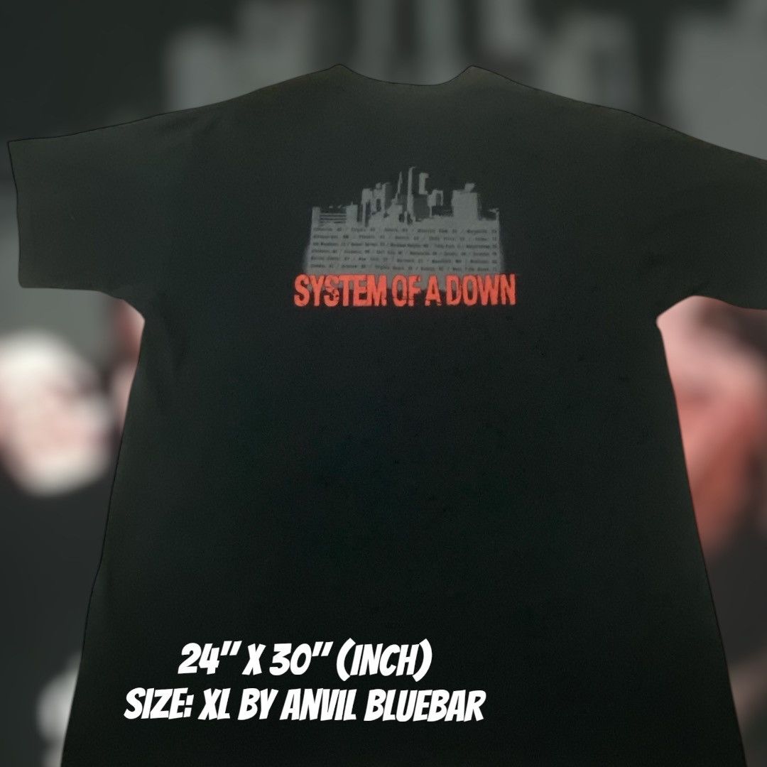 Band Tees System Of A Down Band Tee Size US XL / EU 56 / 4 - 2 Thumbnail