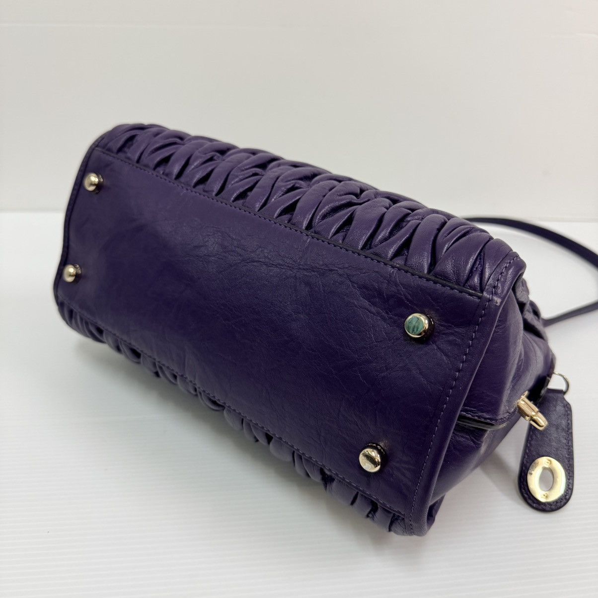 Coach Coach Leather Shoulder Bag Size ONE SIZE - 6 Thumbnail
