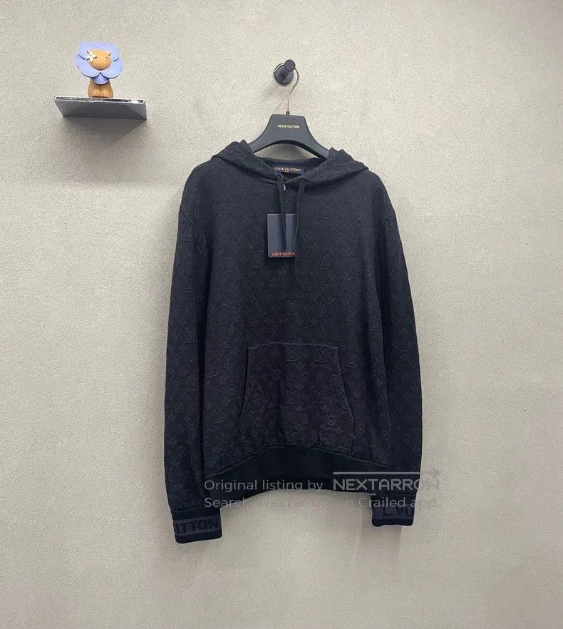 Louis Vuitton Louis Vuitton SS23 Logo Wool Sweatshirt. Size US M / EU 48-50 / 2 - 4 Thumbnail