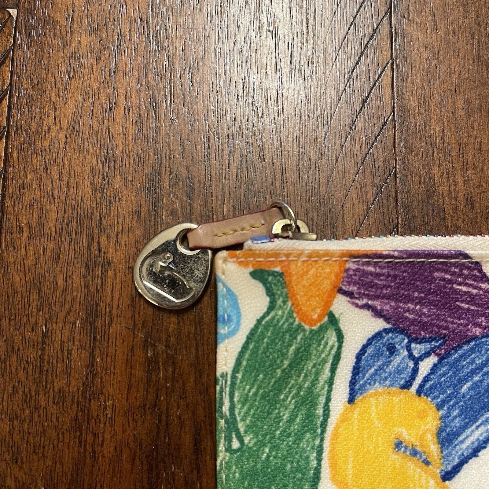 Dooney & Bourke DOONEY & BOURKE Multi-Color Wonder Duck Wristlet EUC Size ONE SIZE - 3 Thumbnail
