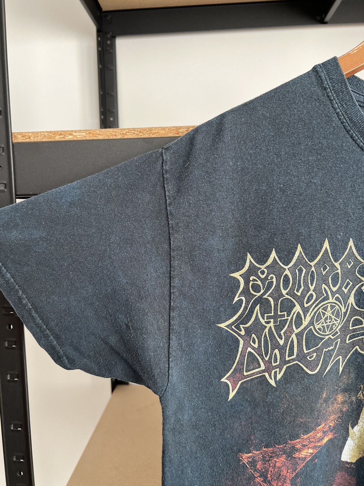 Band Tees Vintage 2011 Morbid Angel Illud Divinum Insanus Death Metal Size US M / EU 48-50 / 2 - 9 Thumbnail