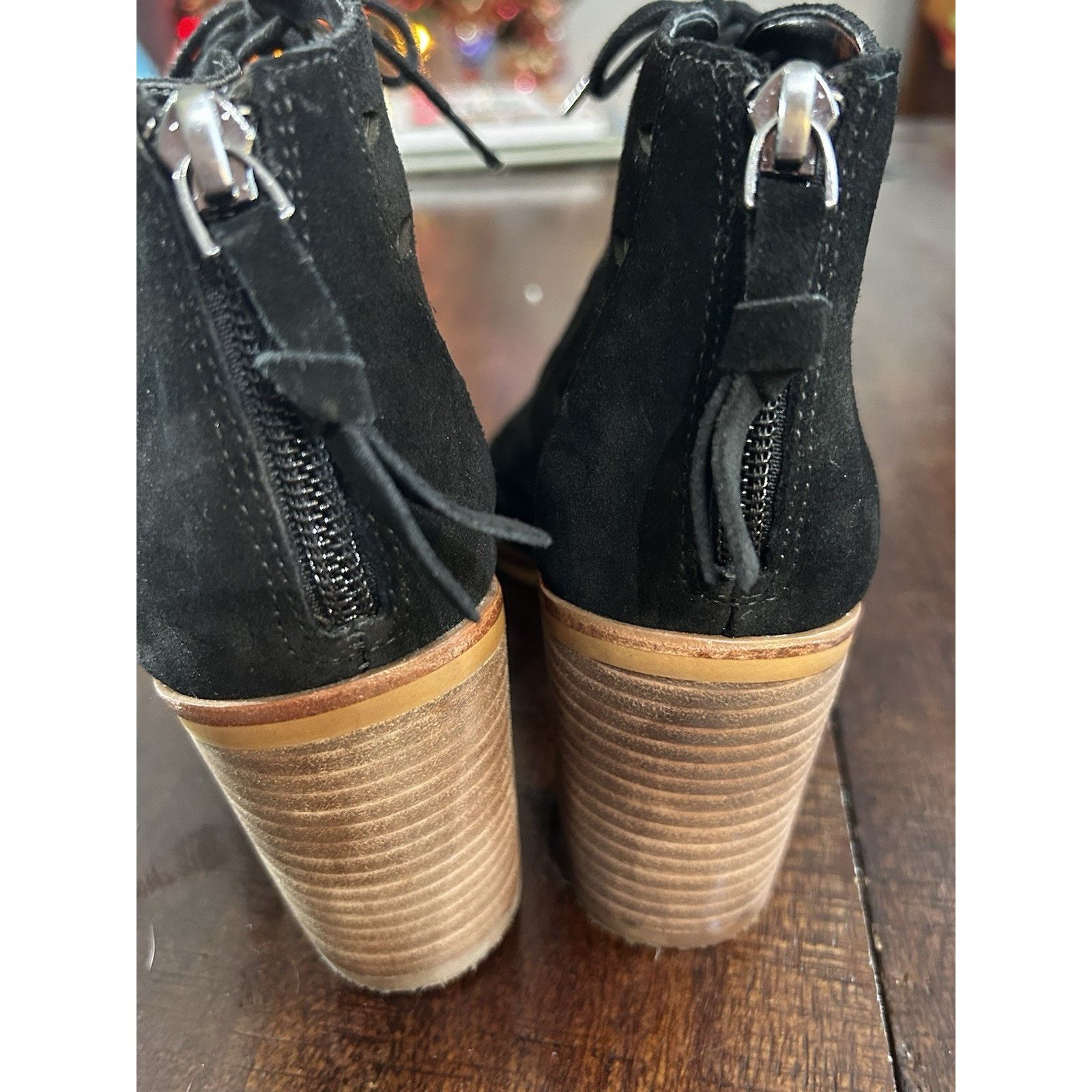 Other gianni bini shoes 7M Black Leather Ankle Boots Size US 7 / IT 37 - 4 Thumbnail