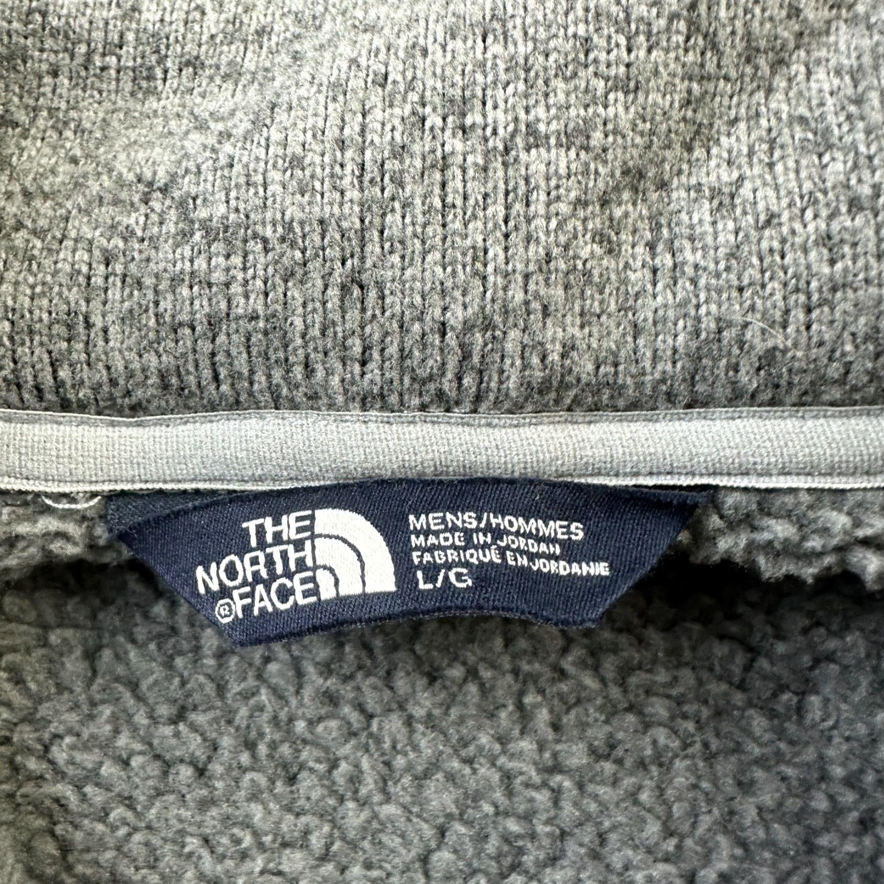 The North Face The North Face Sweater Mens L Gray Fleece 1/4 Zip Pullover Outdoor Hiking Size US L / EU 52-54 / 3 - 7 Thumbnail