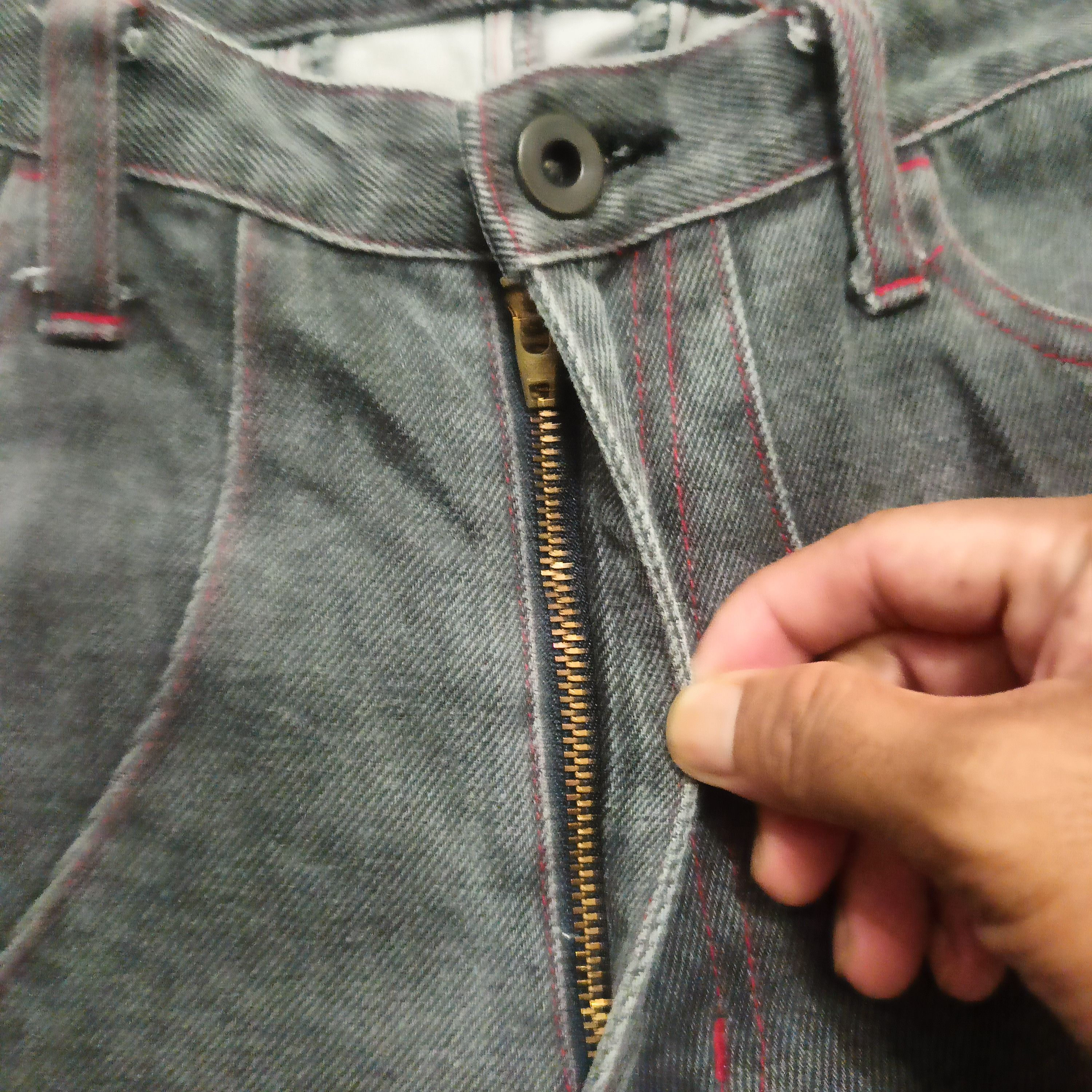 Who Decides War Japanese Difference Rupert Flared Jeans Distressed Jeans Size US 31 - 6 Thumbnail