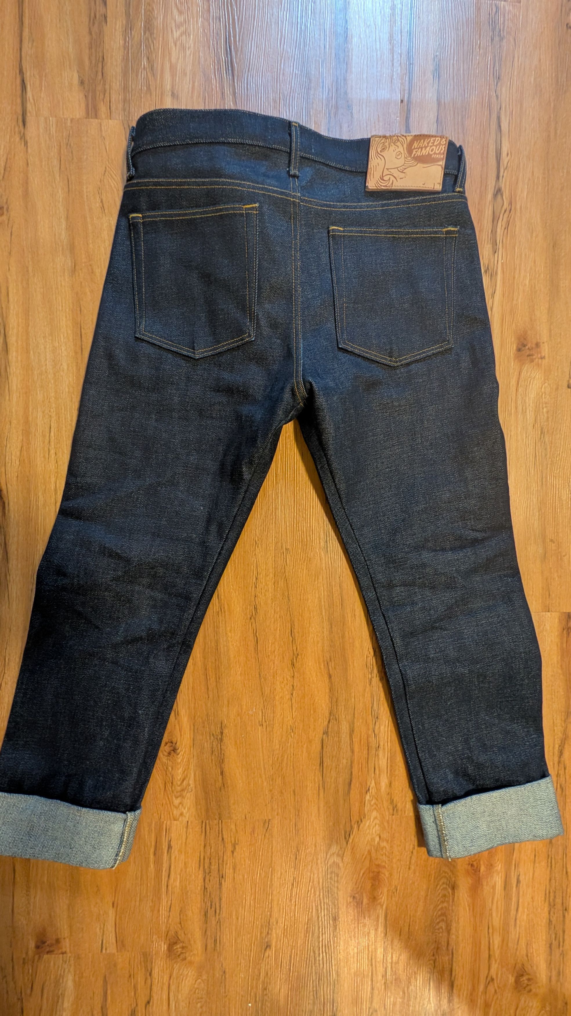 Naked & Famous Elephant 14 - Dirty Elephant Selvedge Weird Guy Size US 36 / EU 52 - 2 Thumbnail