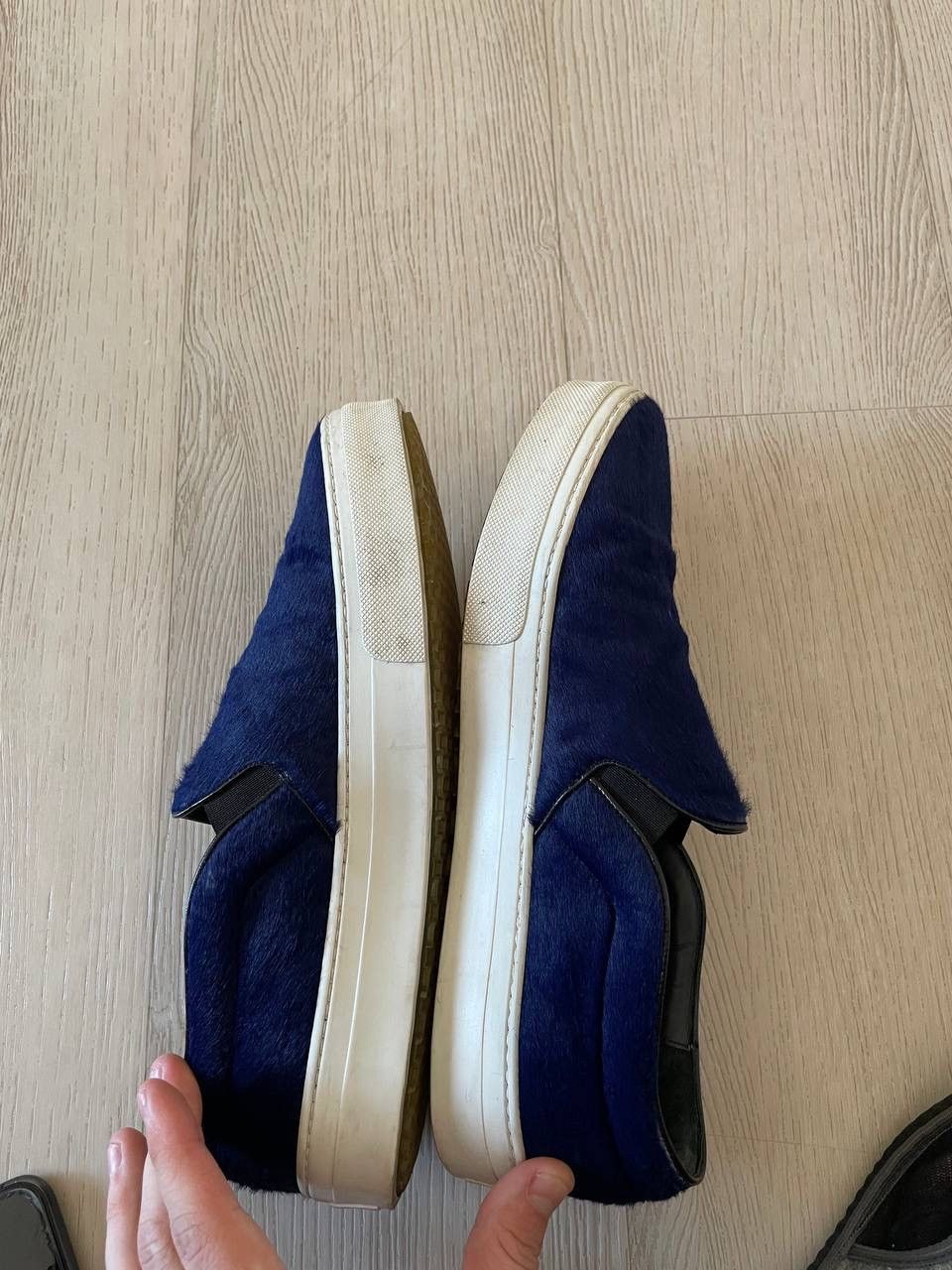 Celine Celine Paris Blue Pony Shoes Size US 8 / EU 41 - 3 Thumbnail