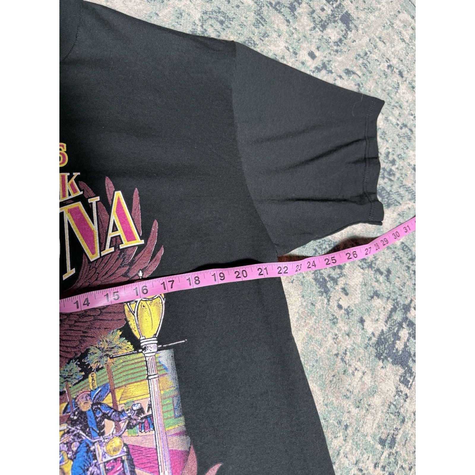 & Other Stories Vintage 1996 Daytona Bike Week Black USA Eagles 90s Sz XL Size US XL / EU 56 / 4 - 8 Thumbnail