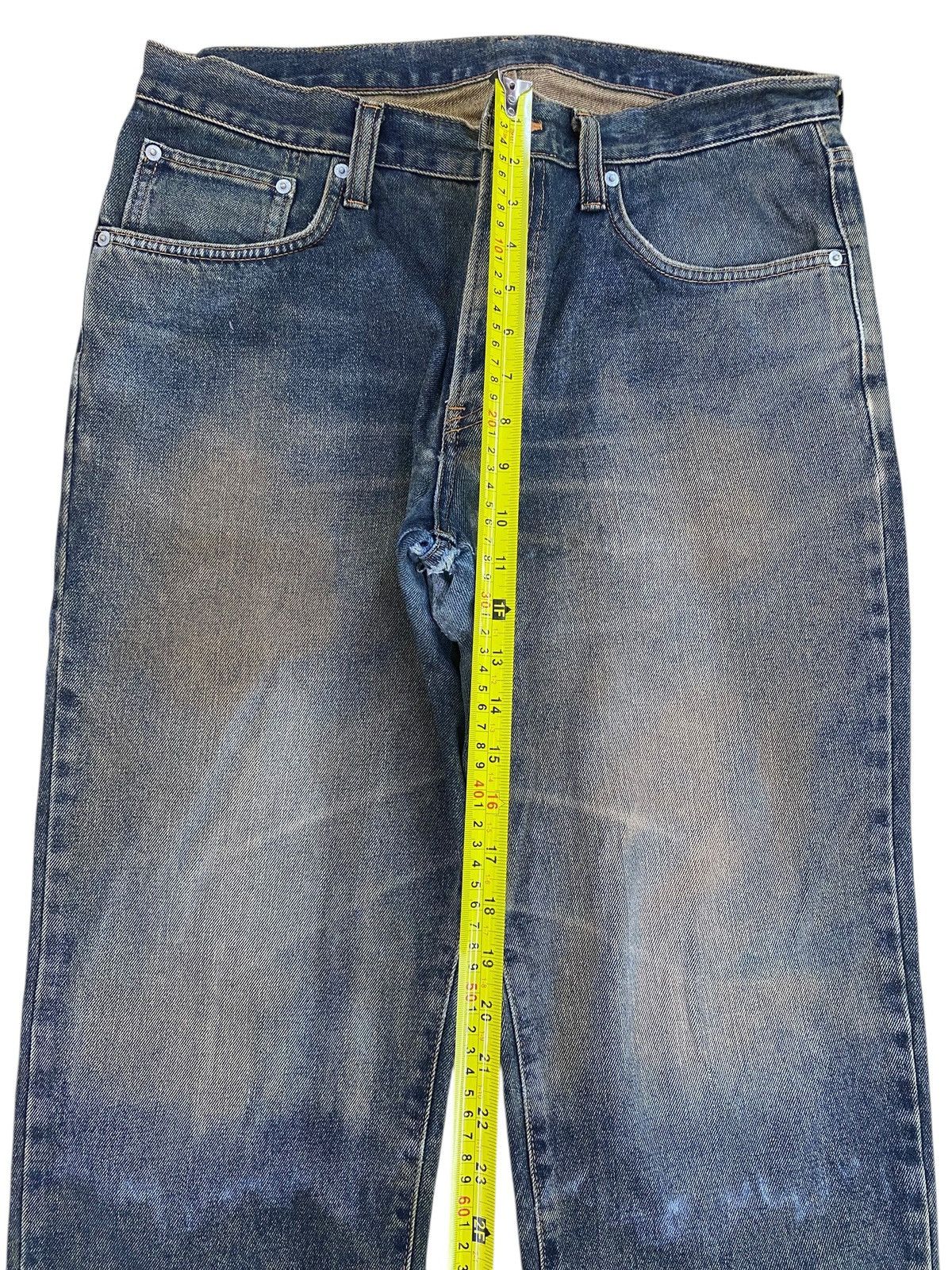 Edwin Vintage Edwin Rusty Faded Wash Style Loose Jeans Size US 34 / EU 50 - 6 Thumbnail