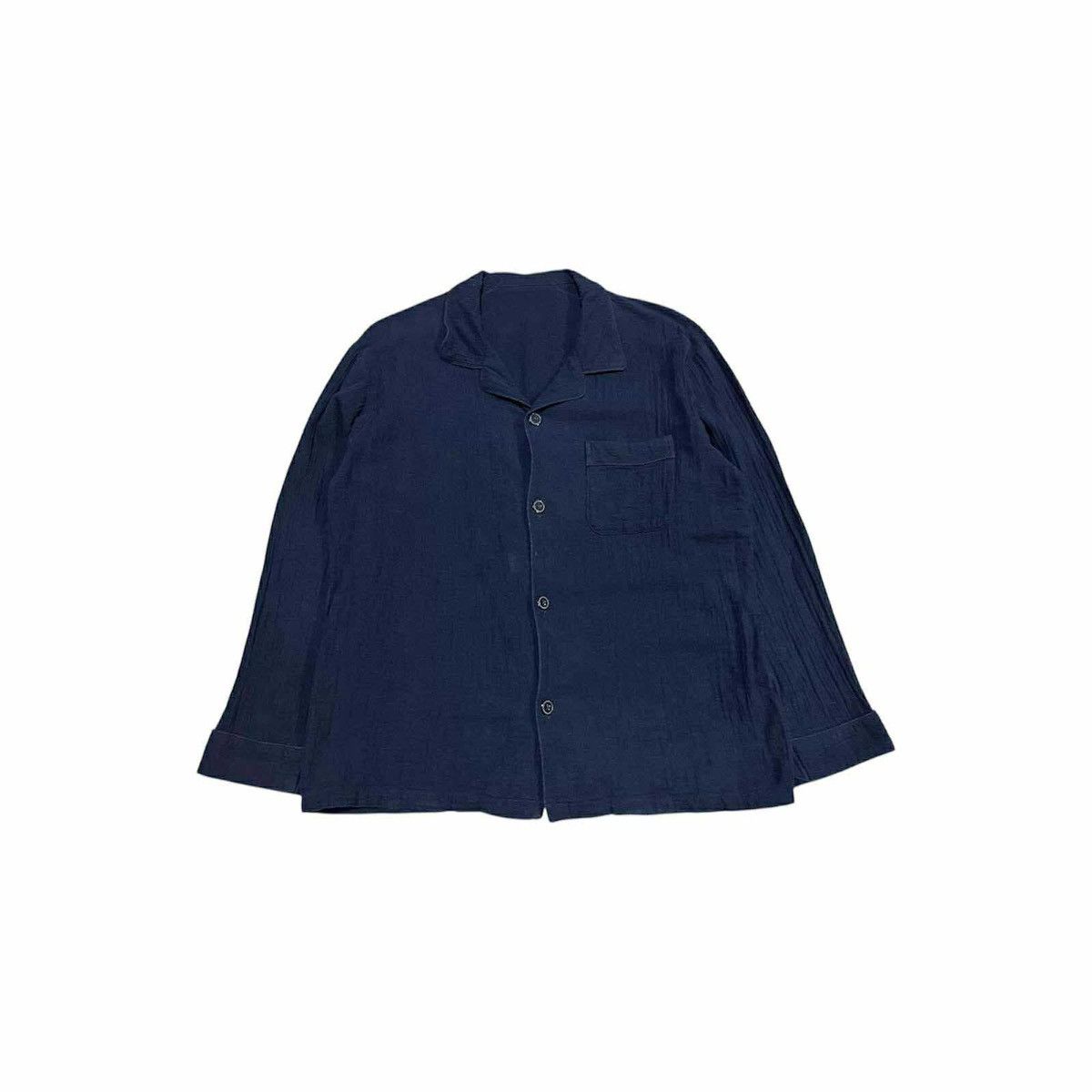 Japanese Brand 🔥Japanese Gu Camp Collar Shirt Long Sleeve Size US L / EU 52-54 / 3 - 2 Thumbnail