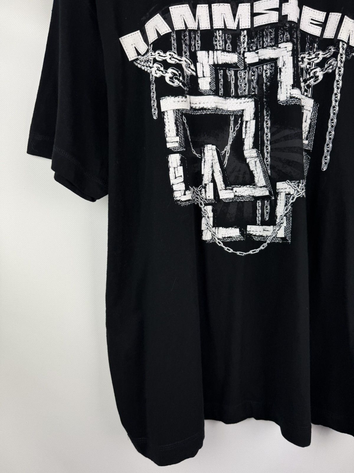 Band Tees Rammstein Graphic Print Short Sleeve Promo Band T Shirt Size US XL / EU 56 / 4 - 7 Thumbnail