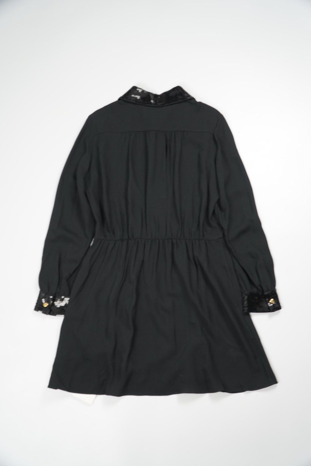 Celine Celine Mini Workwear Dress in Viscose Sablé Size S / US 4 / IT 40 - 2 Thumbnail