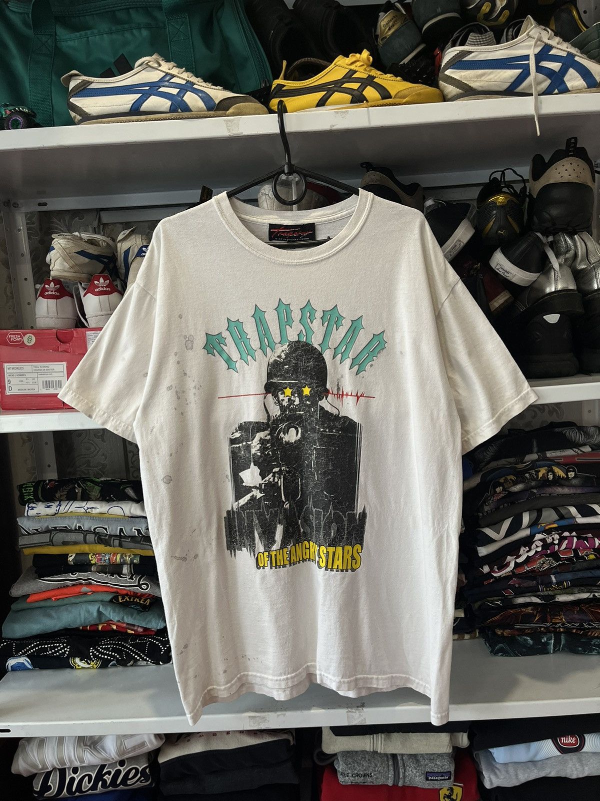 Trapstar London オールスター Tシャツ SS24 ALL STARS TEE BW TS Allstars 2.0 T-Shirt - Navy | Parallel