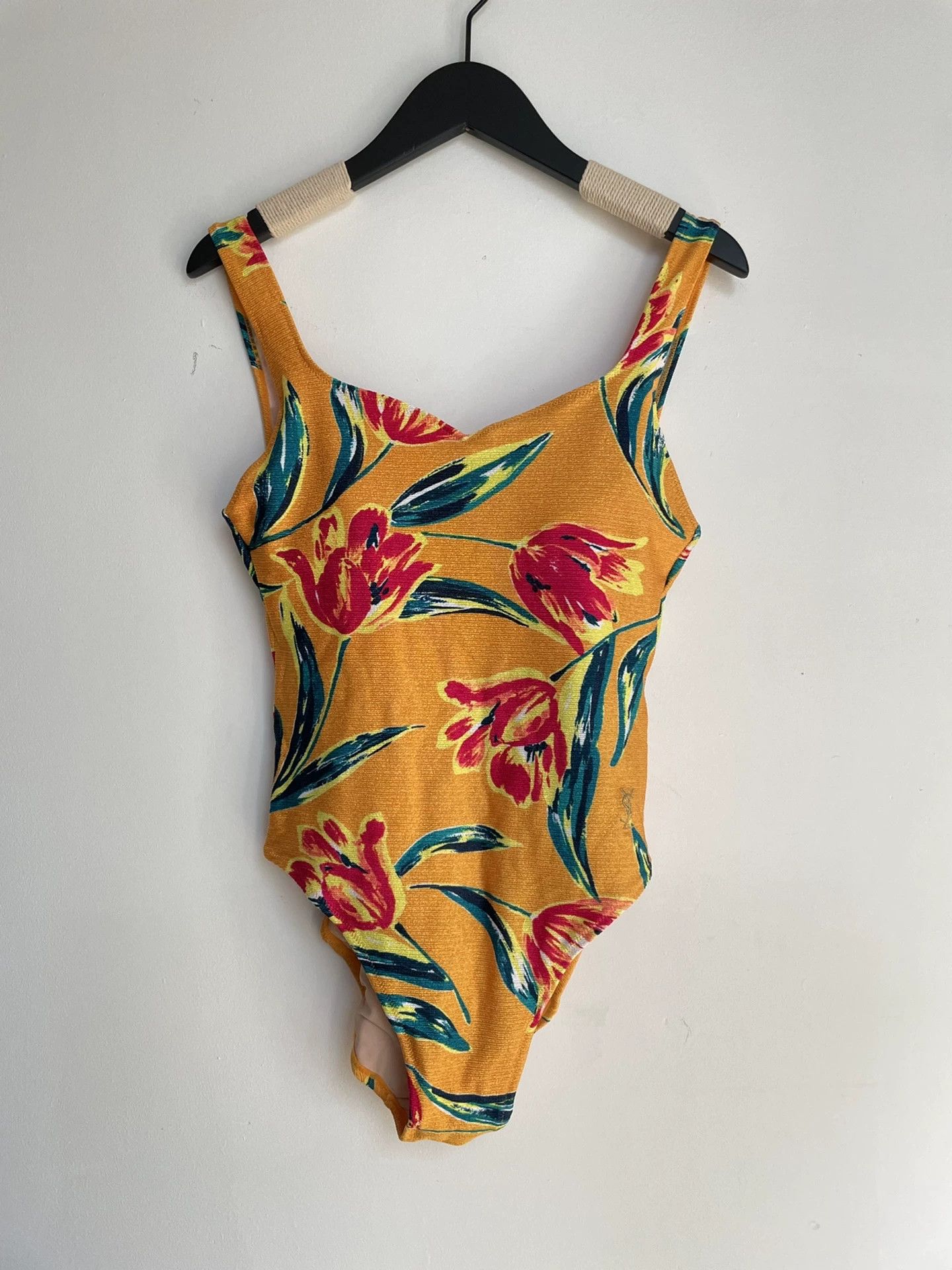 Yves Saint Laurent YSL 1990s Vibrant Floral Swimsuit Women's M Size M / US 6-8 / IT 42-44 - 1 Thumbnail