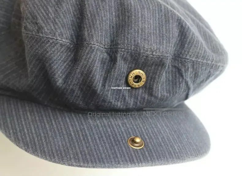 RRL Ralph Lauren RRL Ralph Lauren Vintage distressed blue-dyed striped pure Size ONE SIZE - 5 Thumbnail