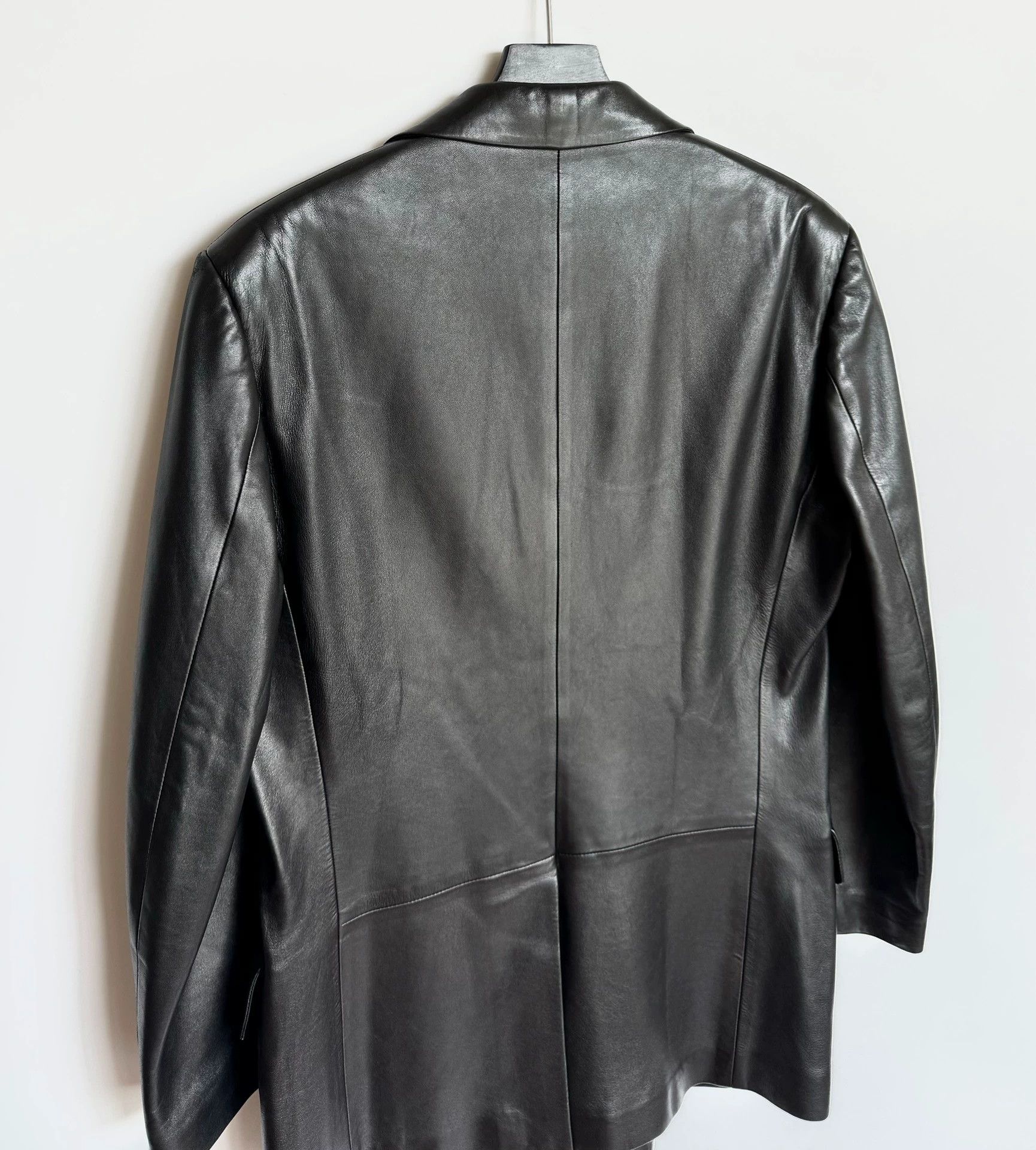 Gucci Gucci Tom Ford Era Leather Blazer 46 95% New Size 46R - 6 Thumbnail
