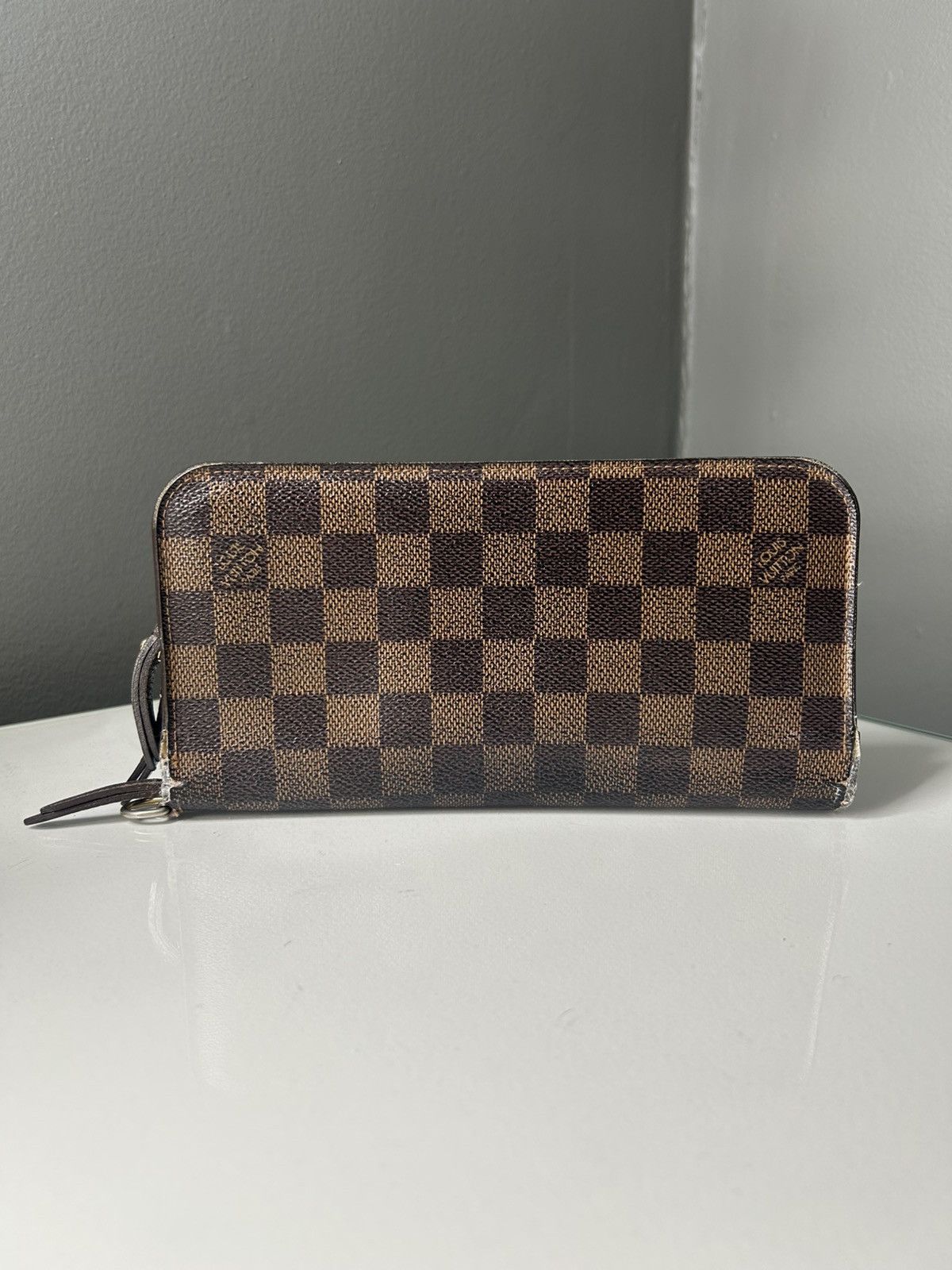 Louis Vuitton Louis Vuitton Damier Ebene Leather Insolite Zippy Wallet Size ONE SIZE - 1 Thumbnail