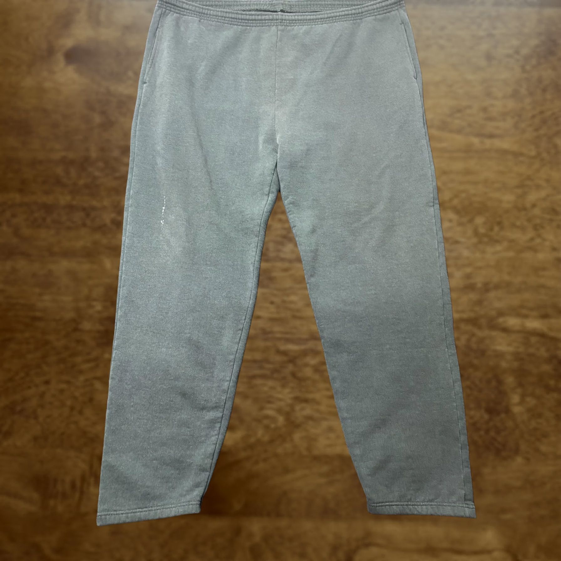 Wilson VINTAGE? No. Wilson Sweatpants Mens 2XL Green Fleece Joggers Elastic Waist Pockets Athletic Size US 39 - 1 Thumbnail