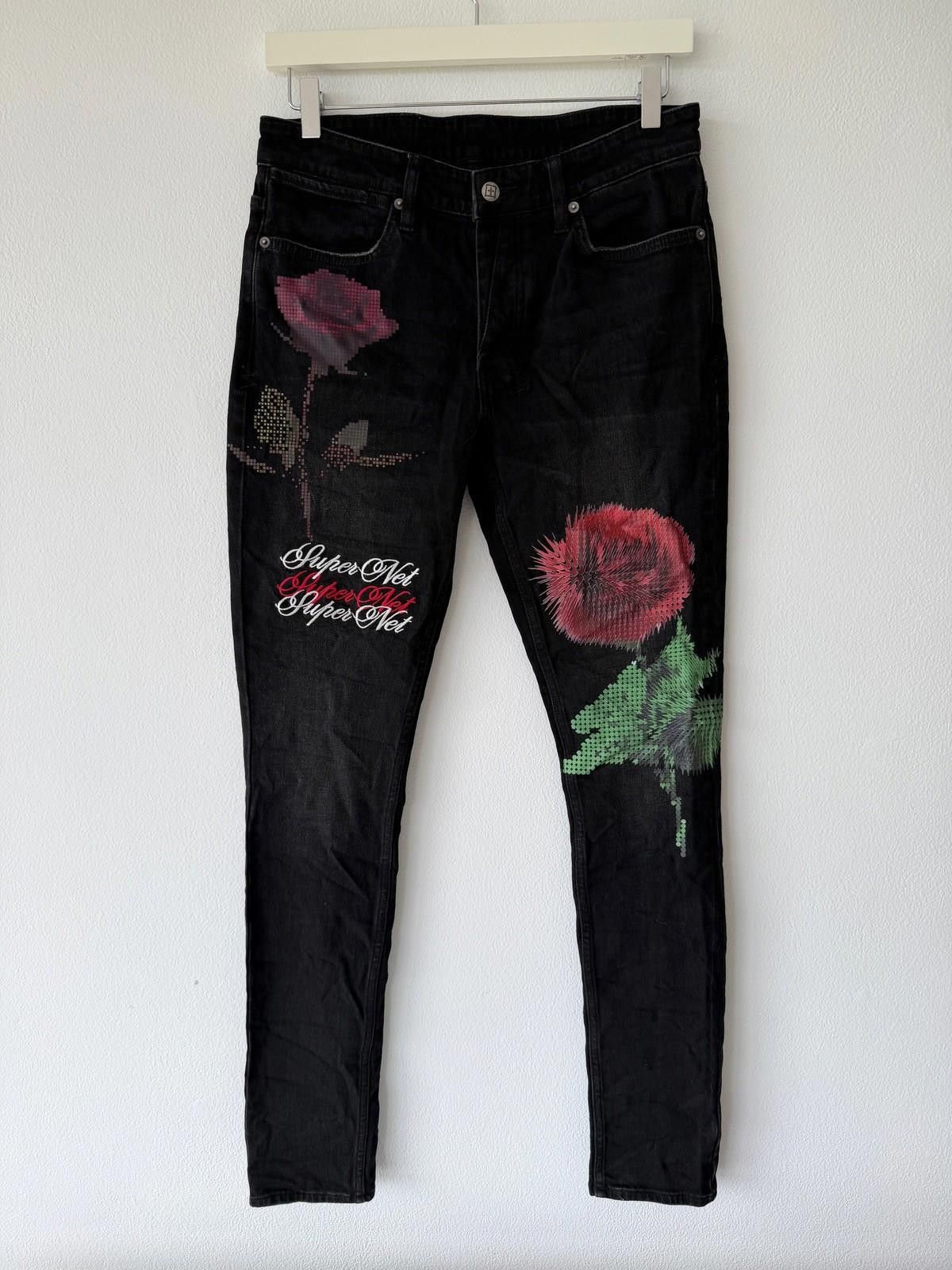 Ksubi new Ksubi mens jeans van winkle pixel black supernet rose 32 Size US 32 / EU 48 - 1 Thumbnail