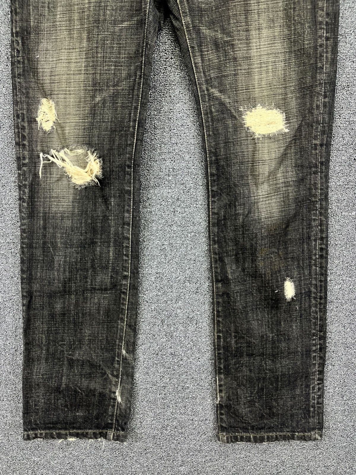 Issey Miyake Vintage Issey Miyake Tete Homme Rare Punk Jeans Denim Pants Size US 31 - 3 Thumbnail