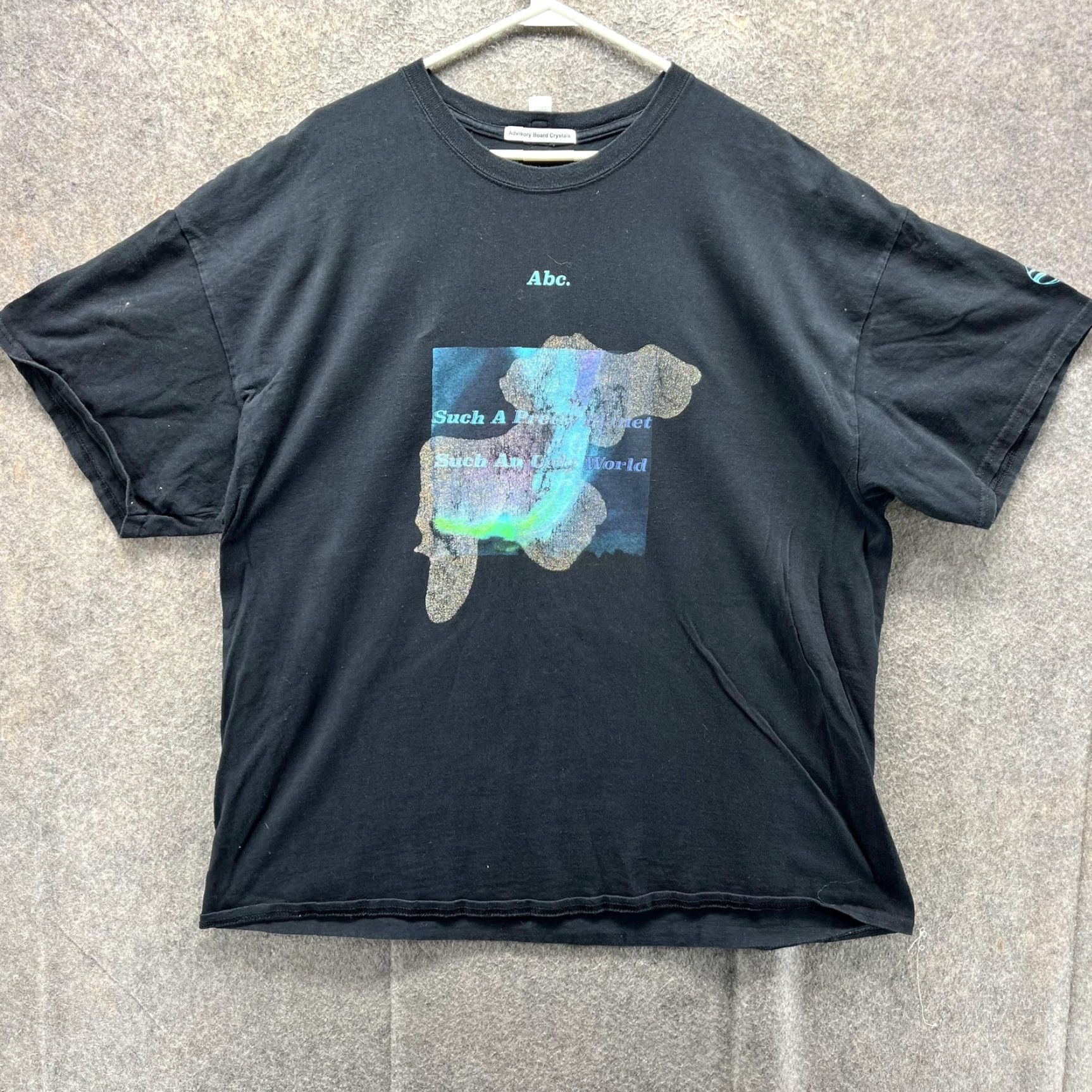 Advisory Board Crystals Advisory Board Crystals Shirt Mens 2XL Black Earth Day 2020 Graphic Relaxed Tee Size US XXL / EU 58 / 5 - 2 Thumbnail