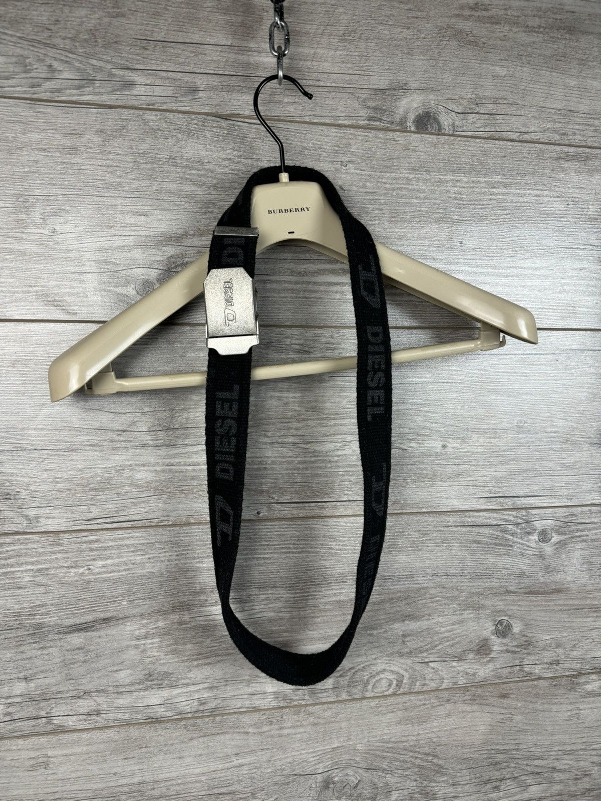 Vintage Diesel Monogram Y2K style Avangarde belt Size ONE SIZE - 3 Thumbnail