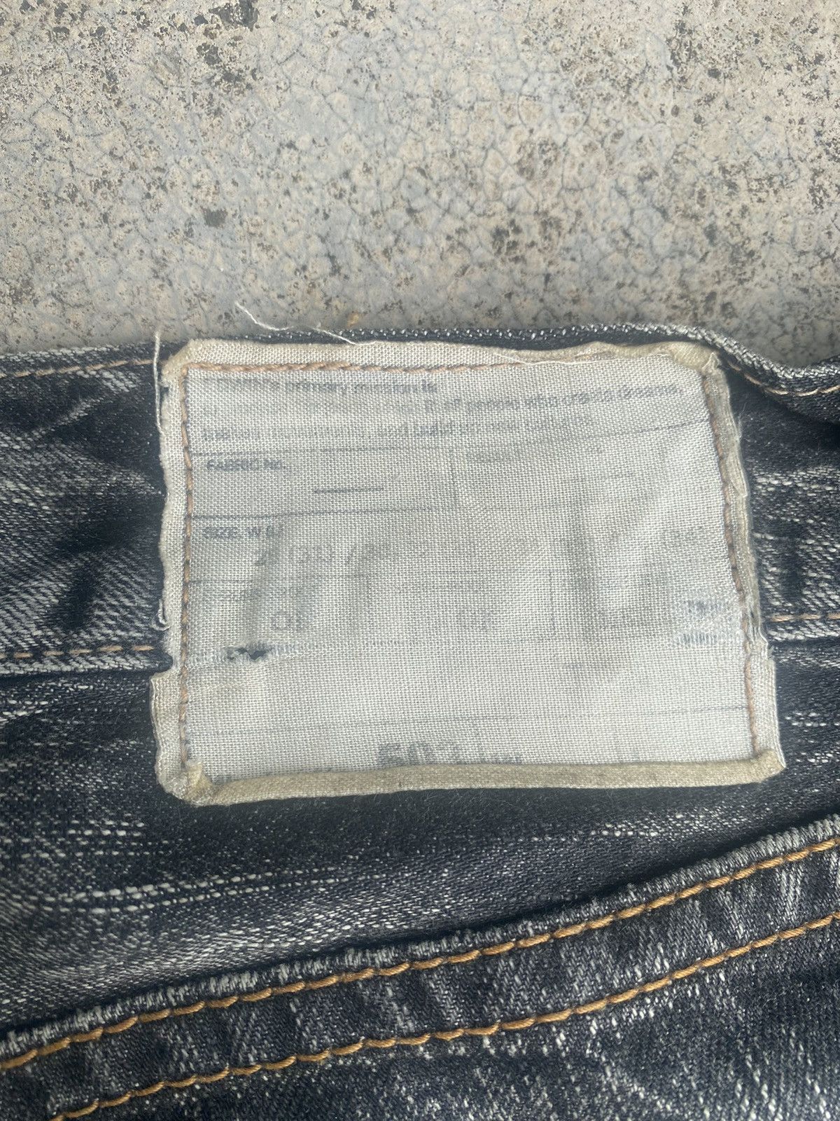 Edwin × Vintage Vintage y2k Edwin Clawmark Straightcut Jeans Size US 31 - 21 Thumbnail