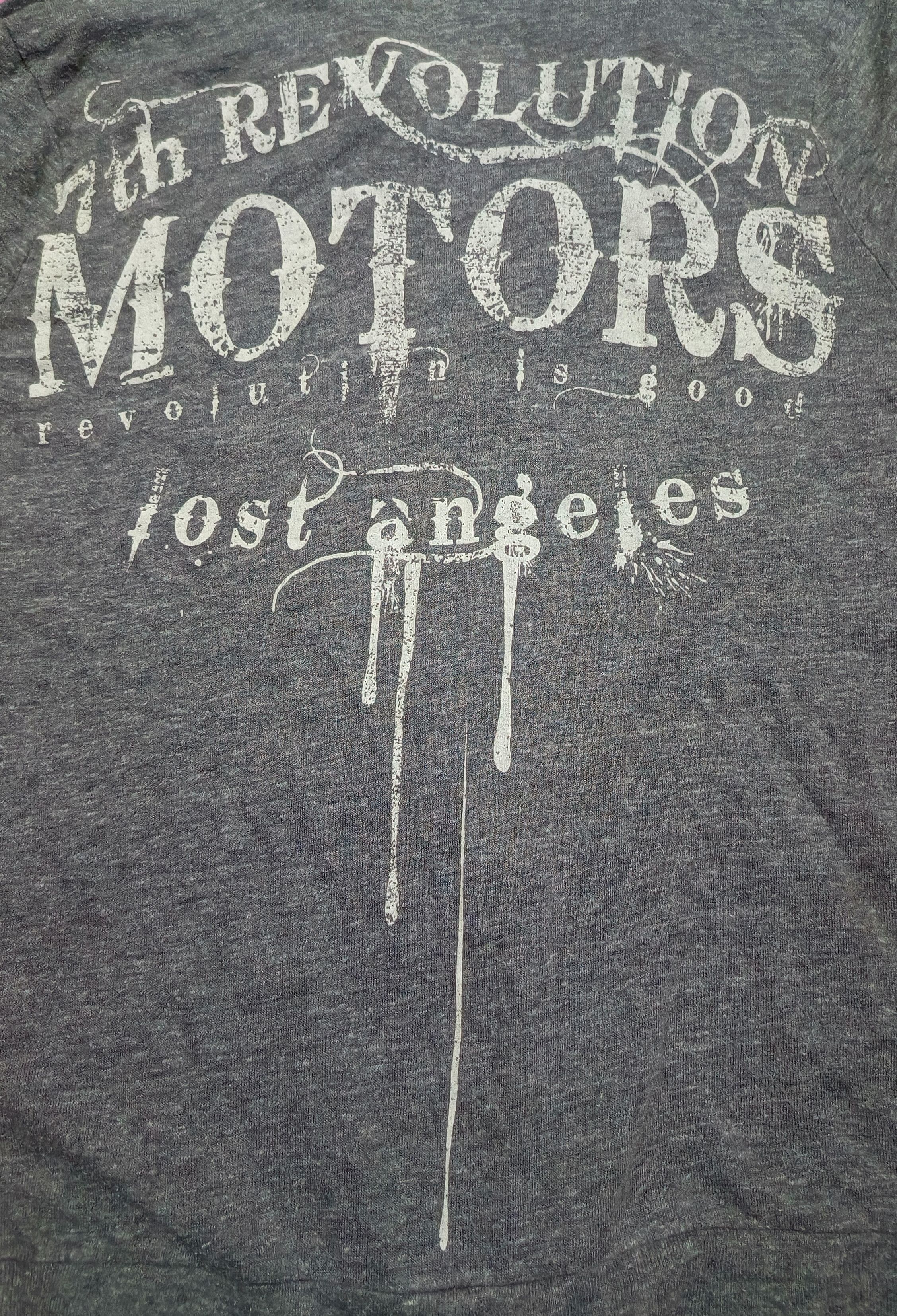 14th Addiction × Beauty Beast × Hysteric Glamour 00's 7th Revolution Motors Lost Angeles Zippers Soft Hoodie Size US S / EU 44-46 / 1 - 3 Thumbnail