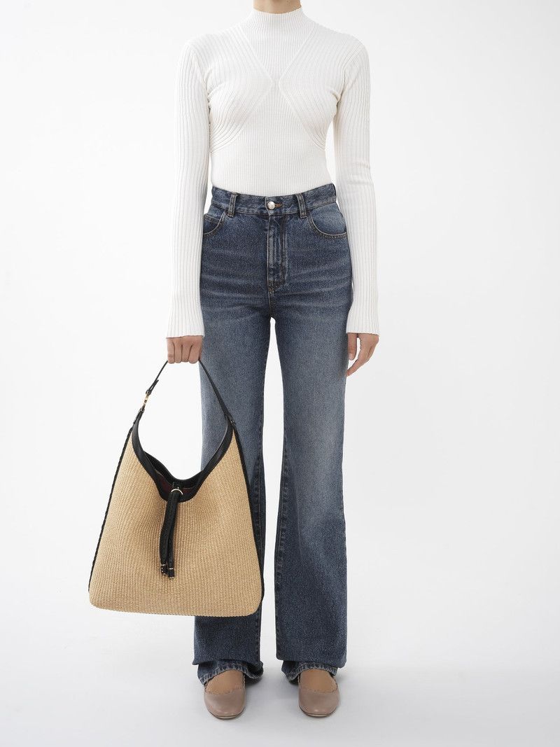 Chloe o1loc1c0626 Size: OS / Small Marcie Hobo Bag in Hot Sand Size ONE SIZE - 7 Thumbnail
