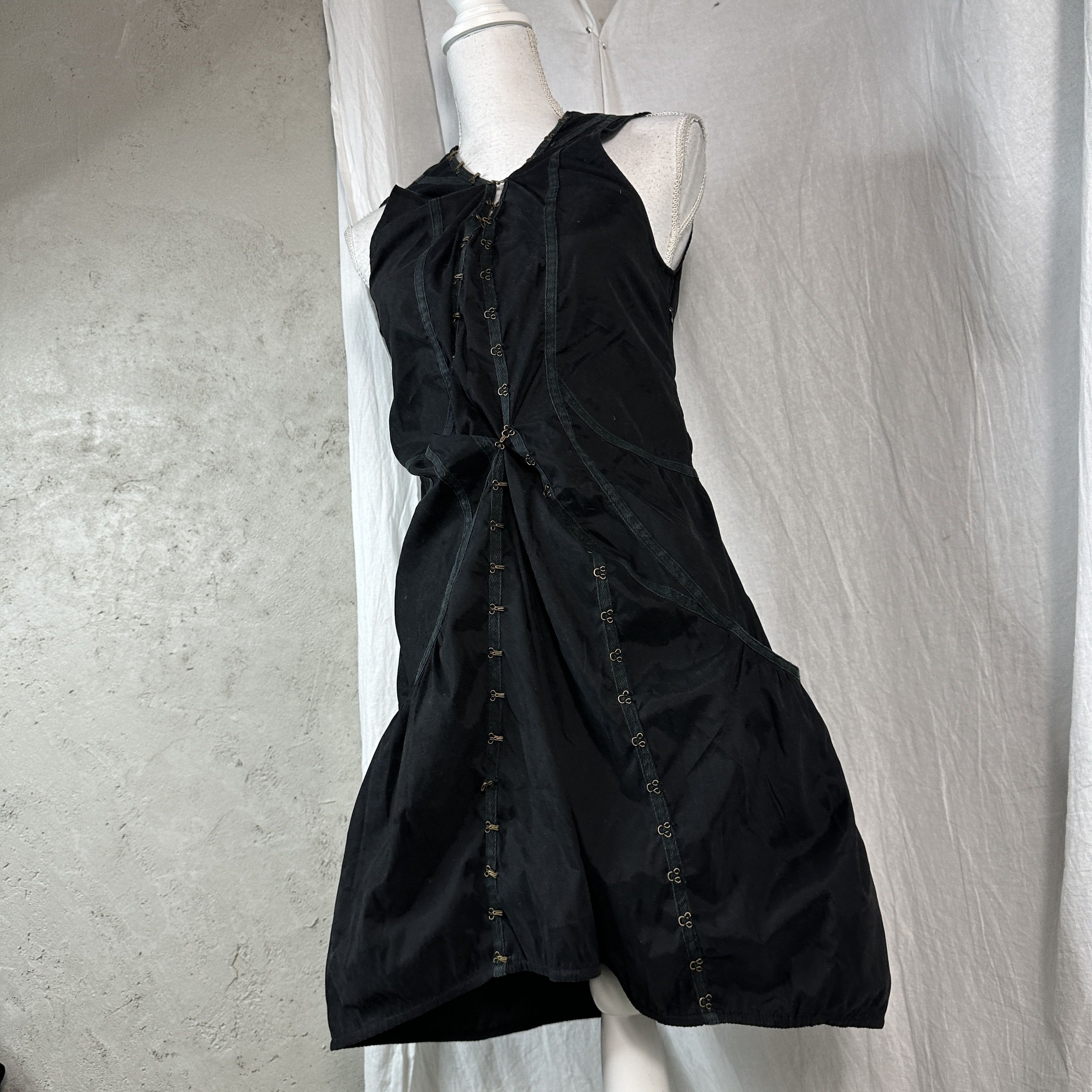 Vintage Asymmetrical Dress Vintage Avant Garde Size M / US 6-8 / IT 42-44 - 2 Thumbnail