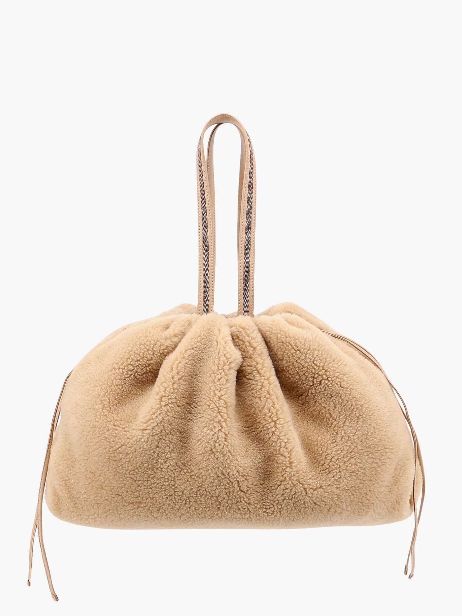 Brunello Cucinelli o1y0725 Size : OS / Handbag in Beige Size ONE SIZE - 2 Thumbnail