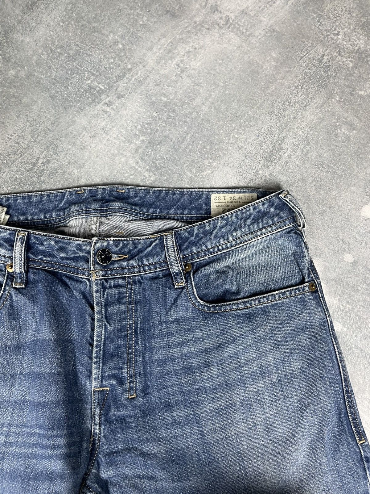 Diesel Crazy flared Diesel Larkee washed denim jeans Size US 34 / EU 50 - 9 Thumbnail
