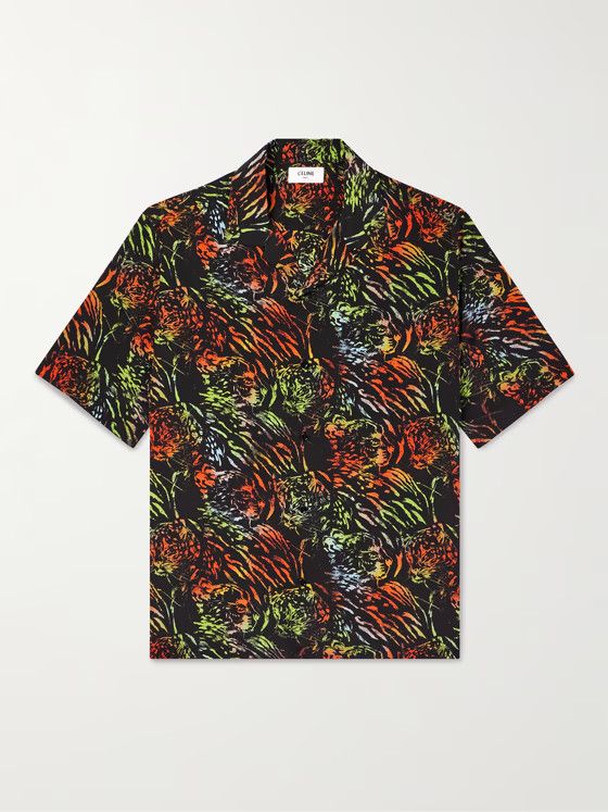Celine o1y1024 Patterned Shirt in Multicolor Size US L / EU 52-54 / 3 - 1 Thumbnail