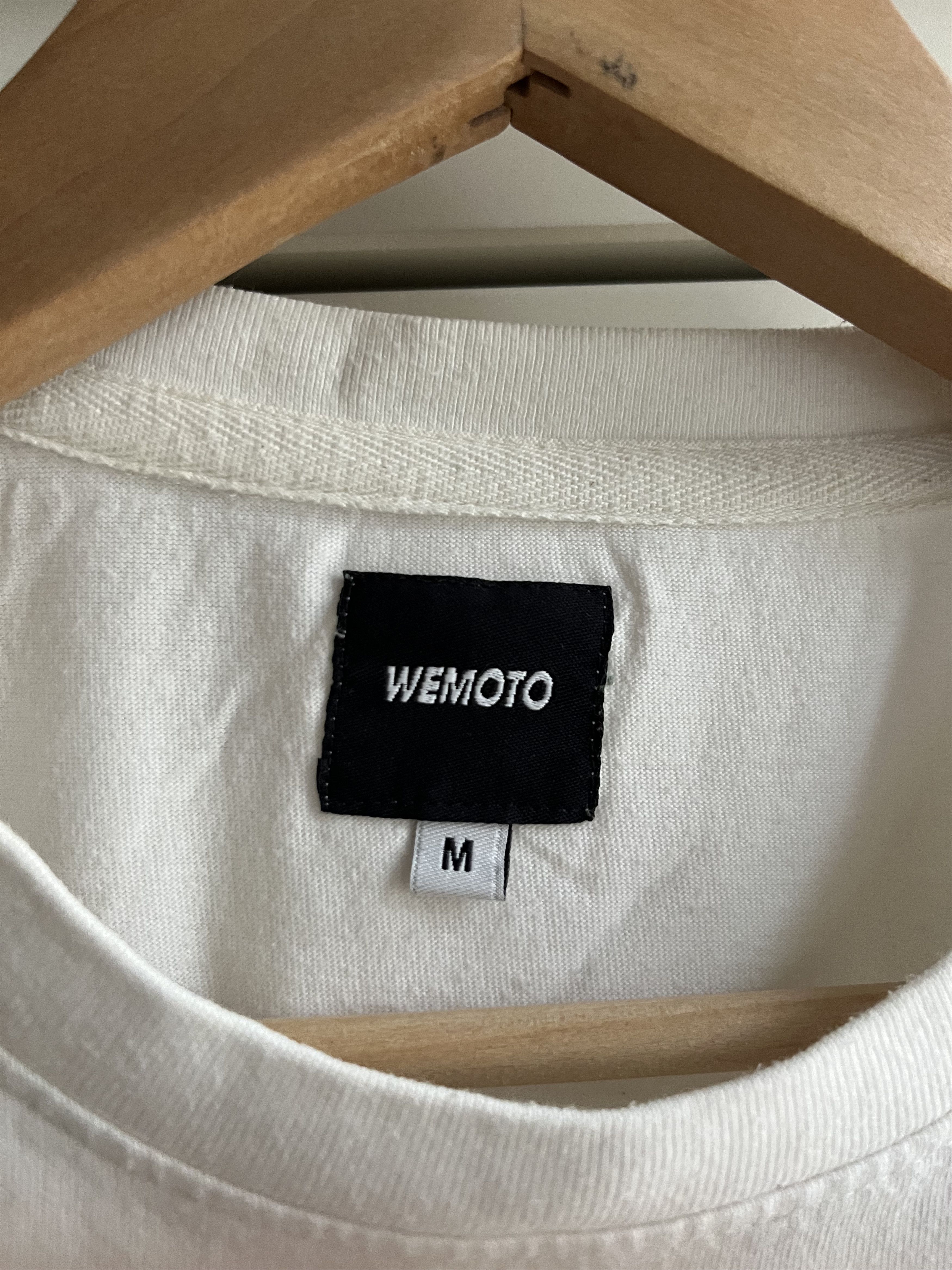 Wemoto Wemoto T-Shirt mit Logo, weiß, Gr. M Size US M / EU 48-50 / 2 - 3 Thumbnail