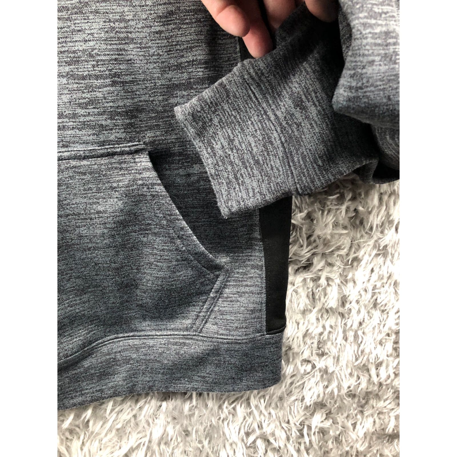 Cougar XGrain Hoodie Mens Gray Long Sleeve Pullover W Pockets Cougars Wrestling Logo Print Decade: None? Size US S / EU 44-46 / 1 - 4 Thumbnail