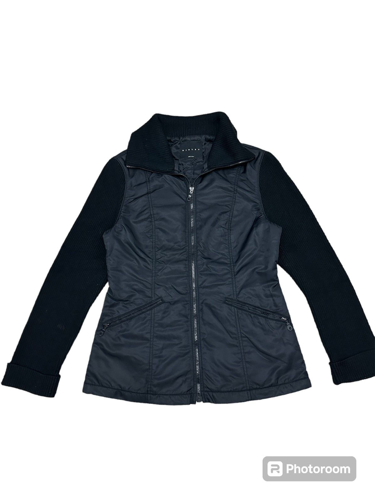 Avant Garde Italian Designers Sisley SISLEY MADE IN ITALY ZIPPER BIKER JACKET Grailed