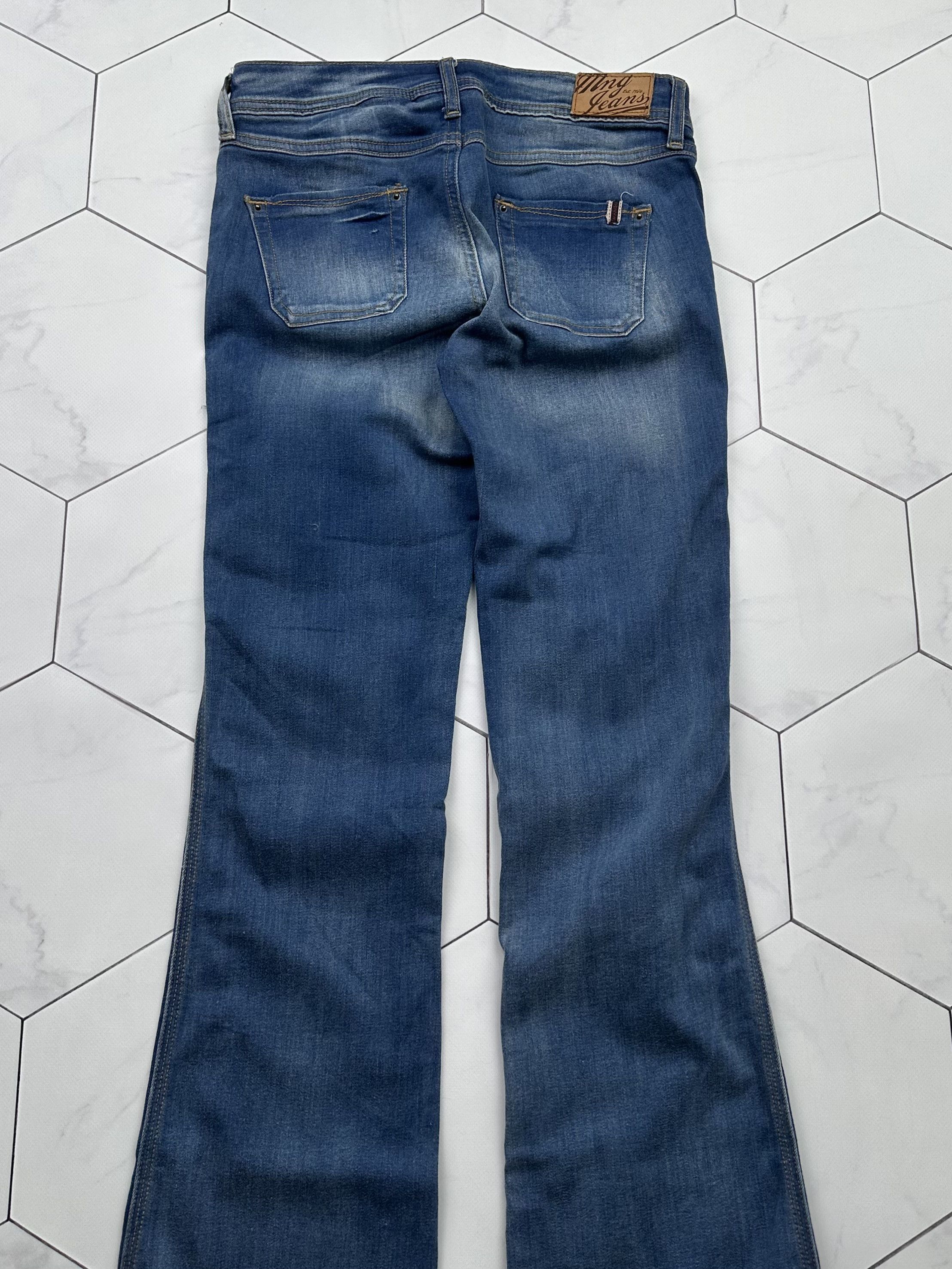 Japanese Brand Vintage Flare Jeans E2 Size 26" / US 2 / IT 38 - 5 Thumbnail