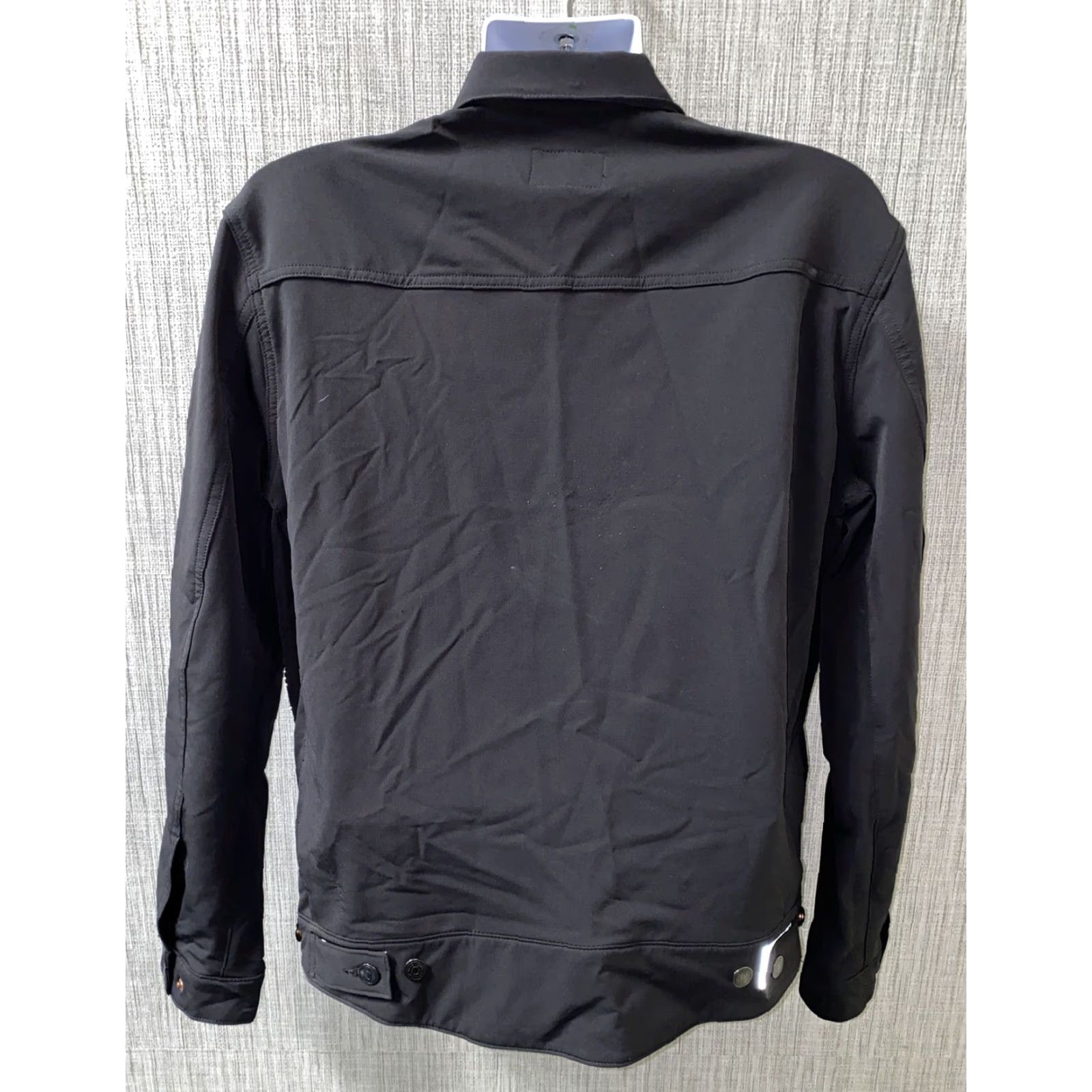 Levi's Levi’s Mens Black Long Sleeve Snap Button Shirt Size L Size US L / EU 52-54 / 3 - 5 Thumbnail