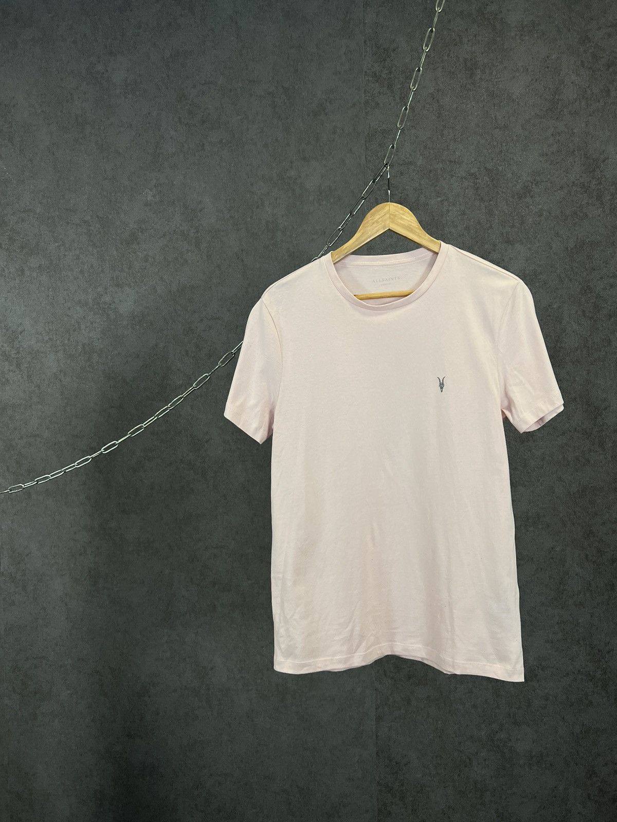 Allsaints Allsaints logo pink tee Size US M / EU 48-50 / 2 - 1 Thumbnail