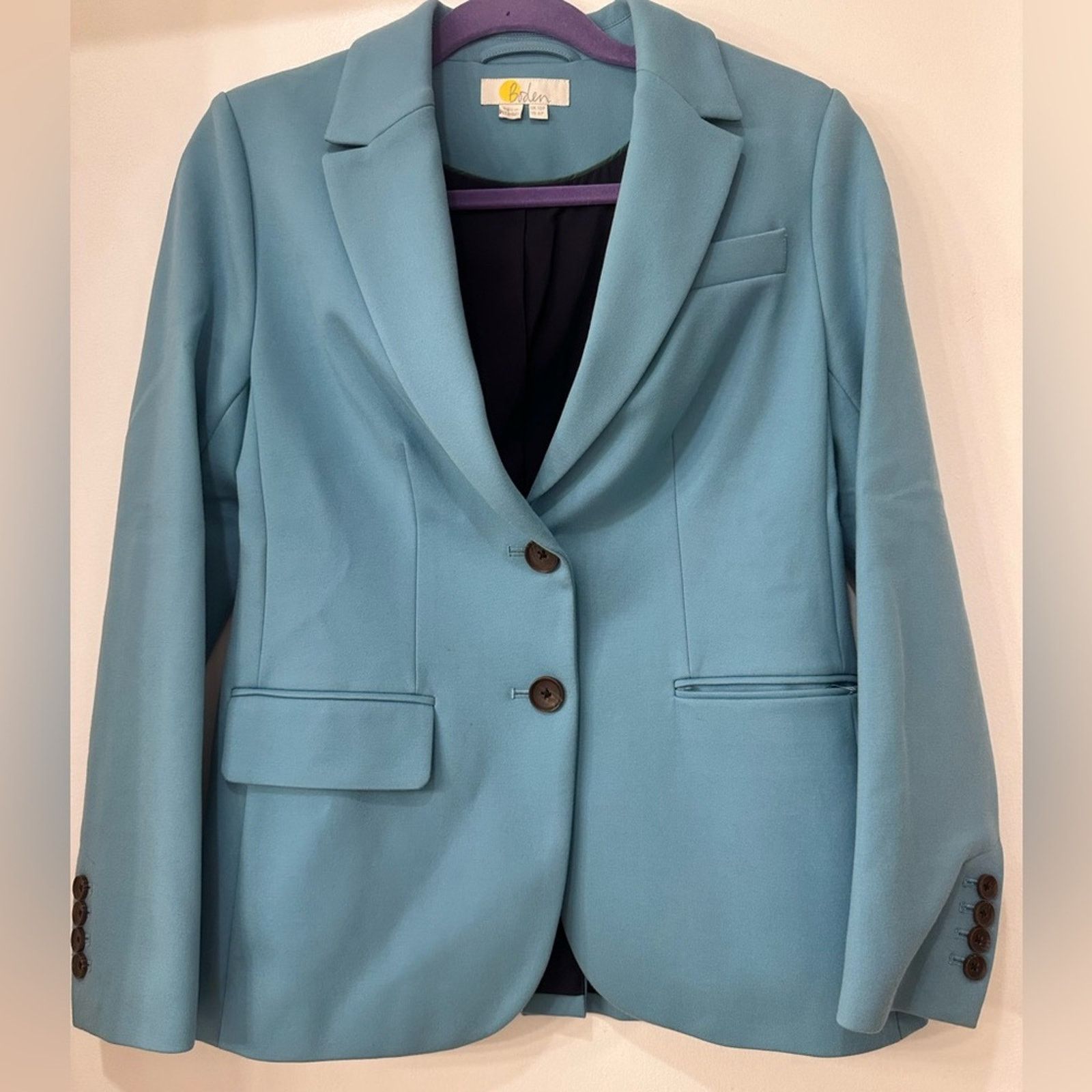 Boden Boden Blue Pantsuit Size 28" / US 6 / IT 42 - 1 Thumbnail